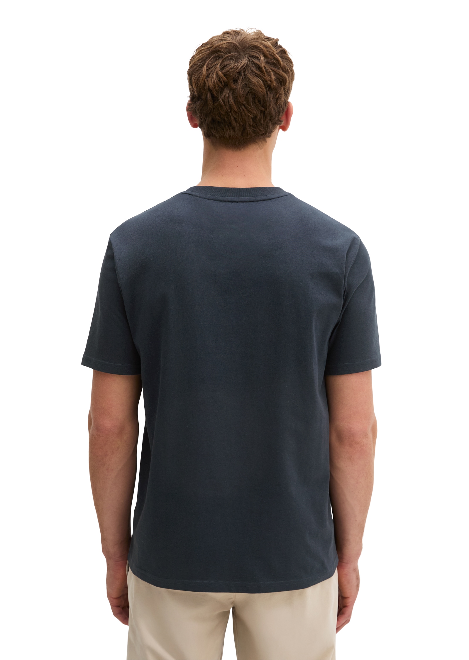 Marc O'Polo T-Shirt klassisches Logo-T-Shirt