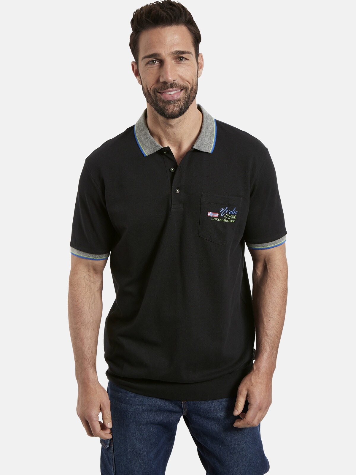 Jan Vanderstorm Poloshirt »Poloshirt GRELS«