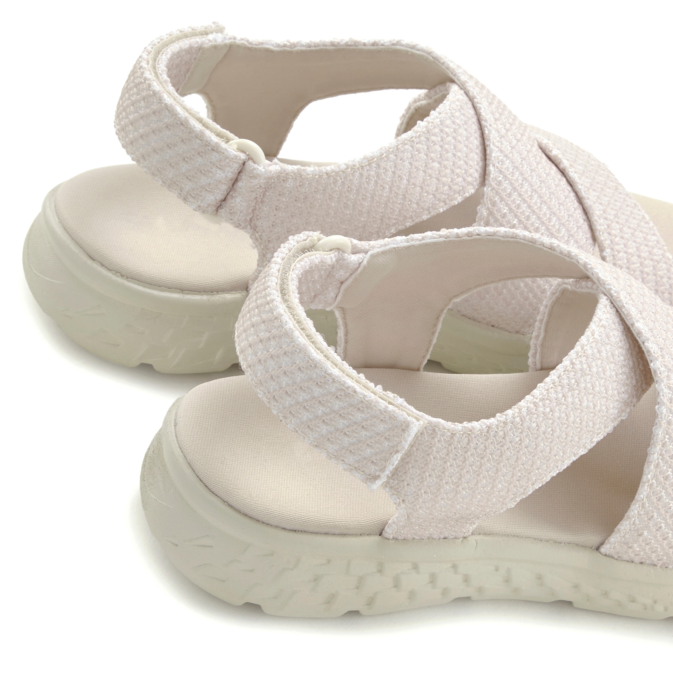 Vivance Sandale »Sandalette, Sommerschuh, offener Schuh«  mit Klettverschluss VEGAN