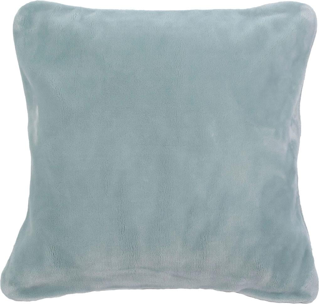 Gözze Dekokissen »Premium Cashmere-Feeling Kissen«, passend zur Premium Cashmere-Feeling Decke, Kissenhüle mit Füllung