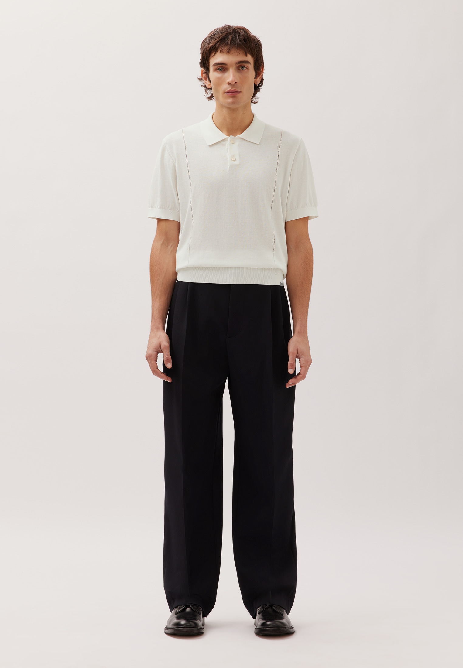 studio seidensticker Poloshirt Strick Polo Uni