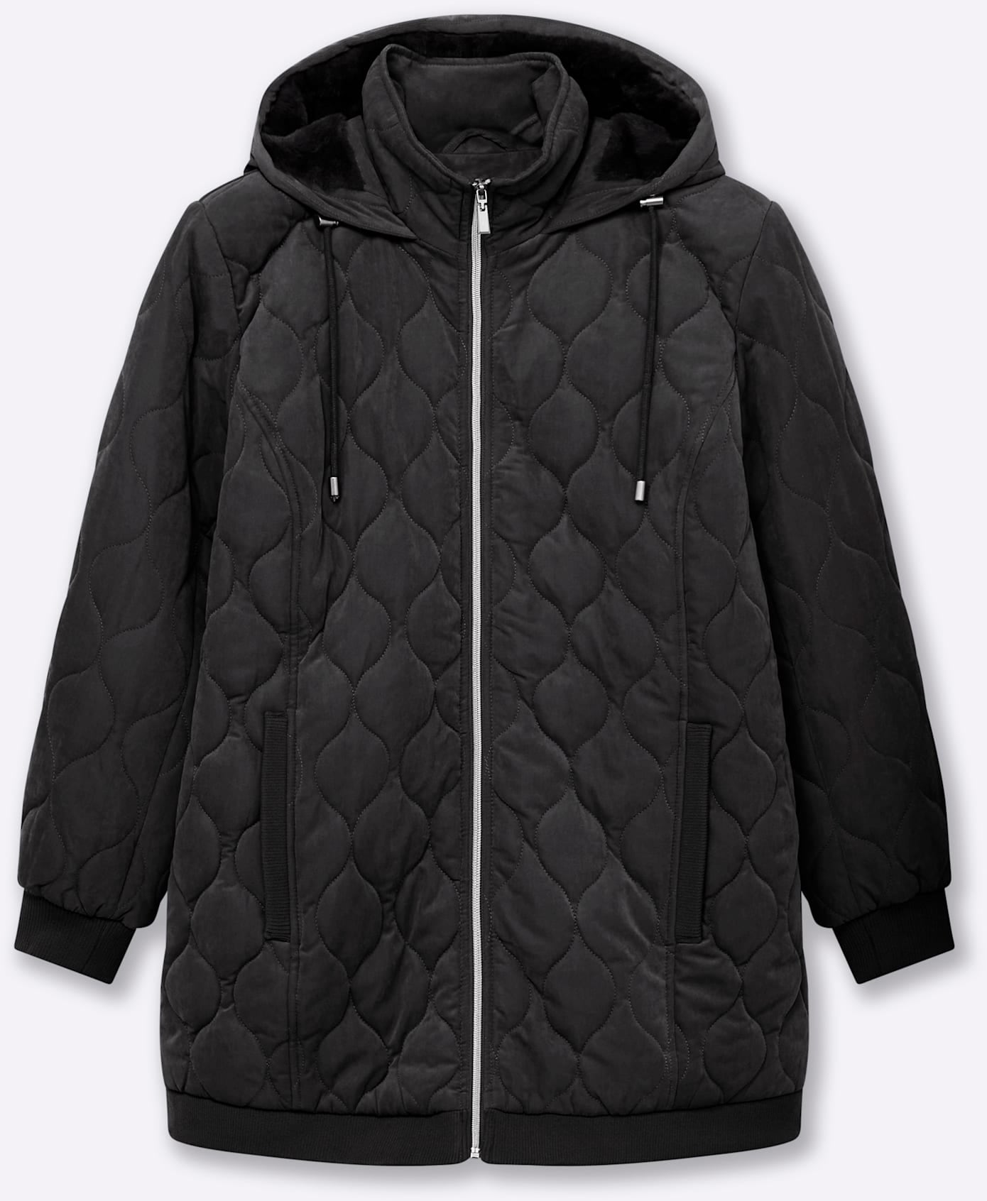 Sheego Blouson mit Kapuze