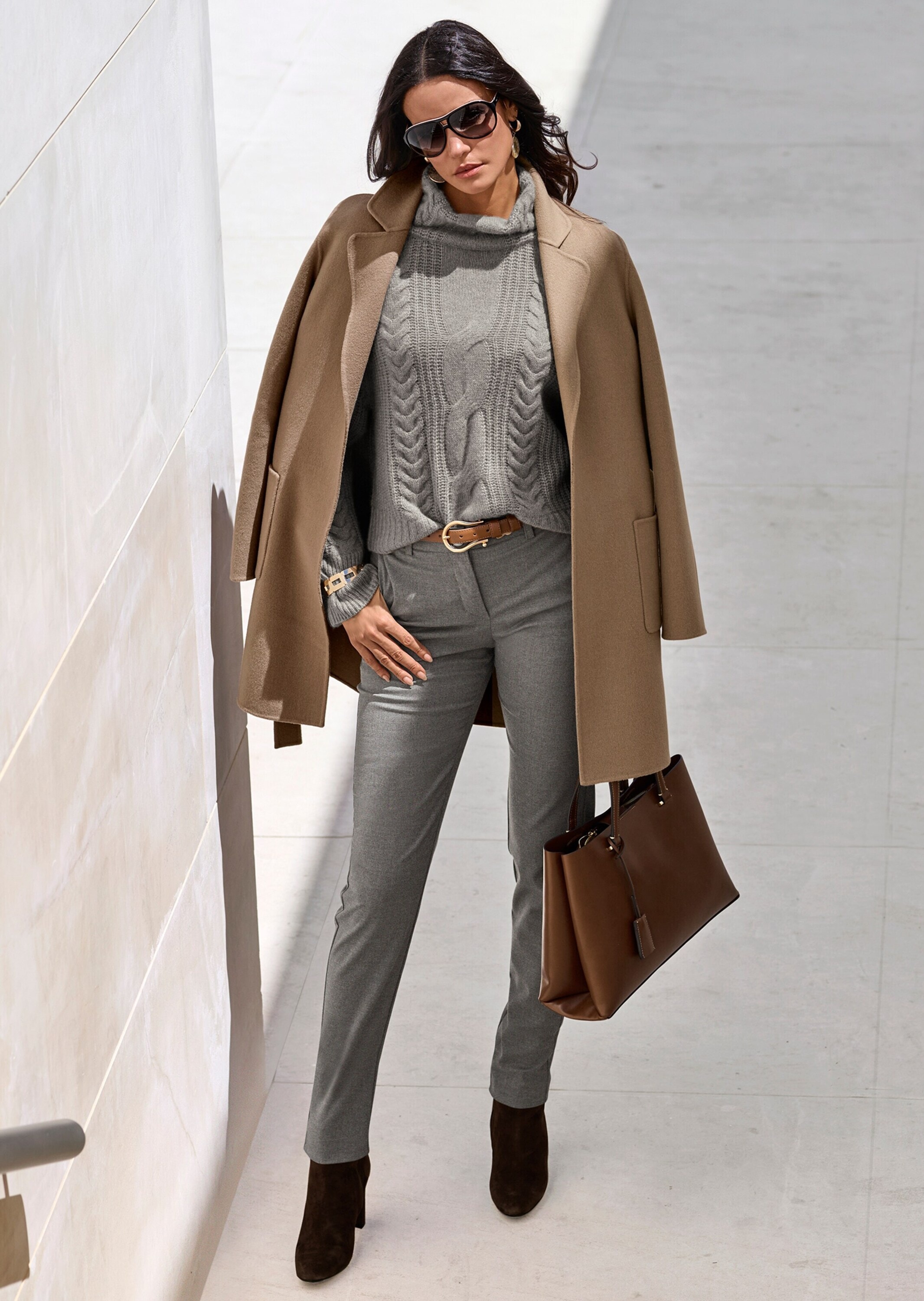 MADELEINE Langmantel »Mantel Doubleface-Mantel aus reiner Wolle«