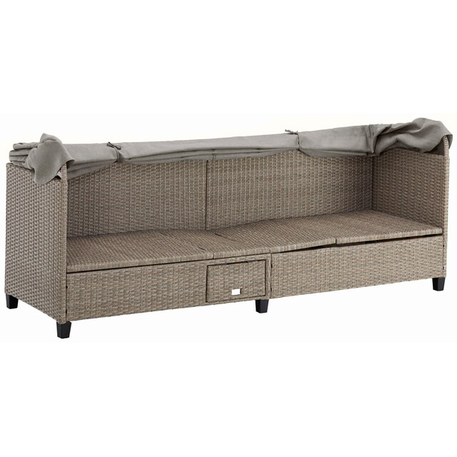 200x133x60 inkl. Loungesofa Polyrattan, Auflage »Alabama«, KONIFERA BxTxH: bei OTTO cm,