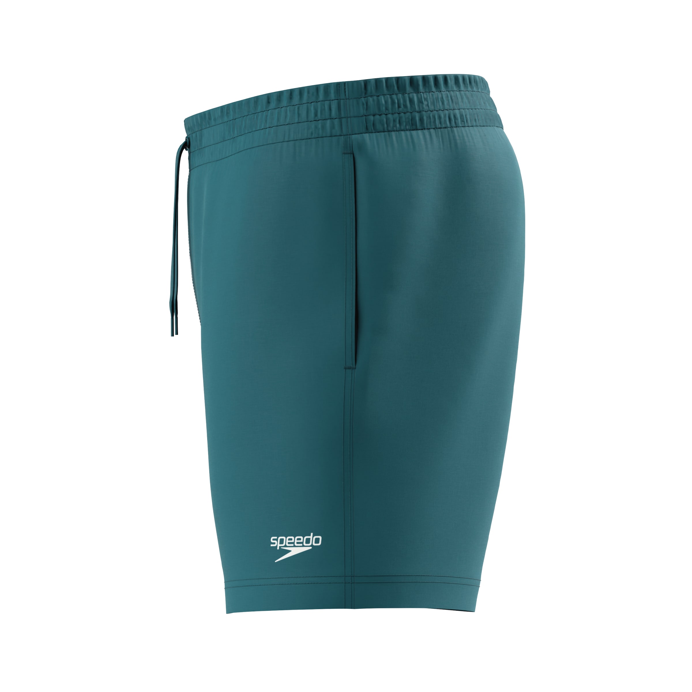 Speedo Badeshorts »ESSENTIALS WATERSHORT 16" DKGRN« mit Seitentaschen-Drainage, schnell trocknend, aus Nylon