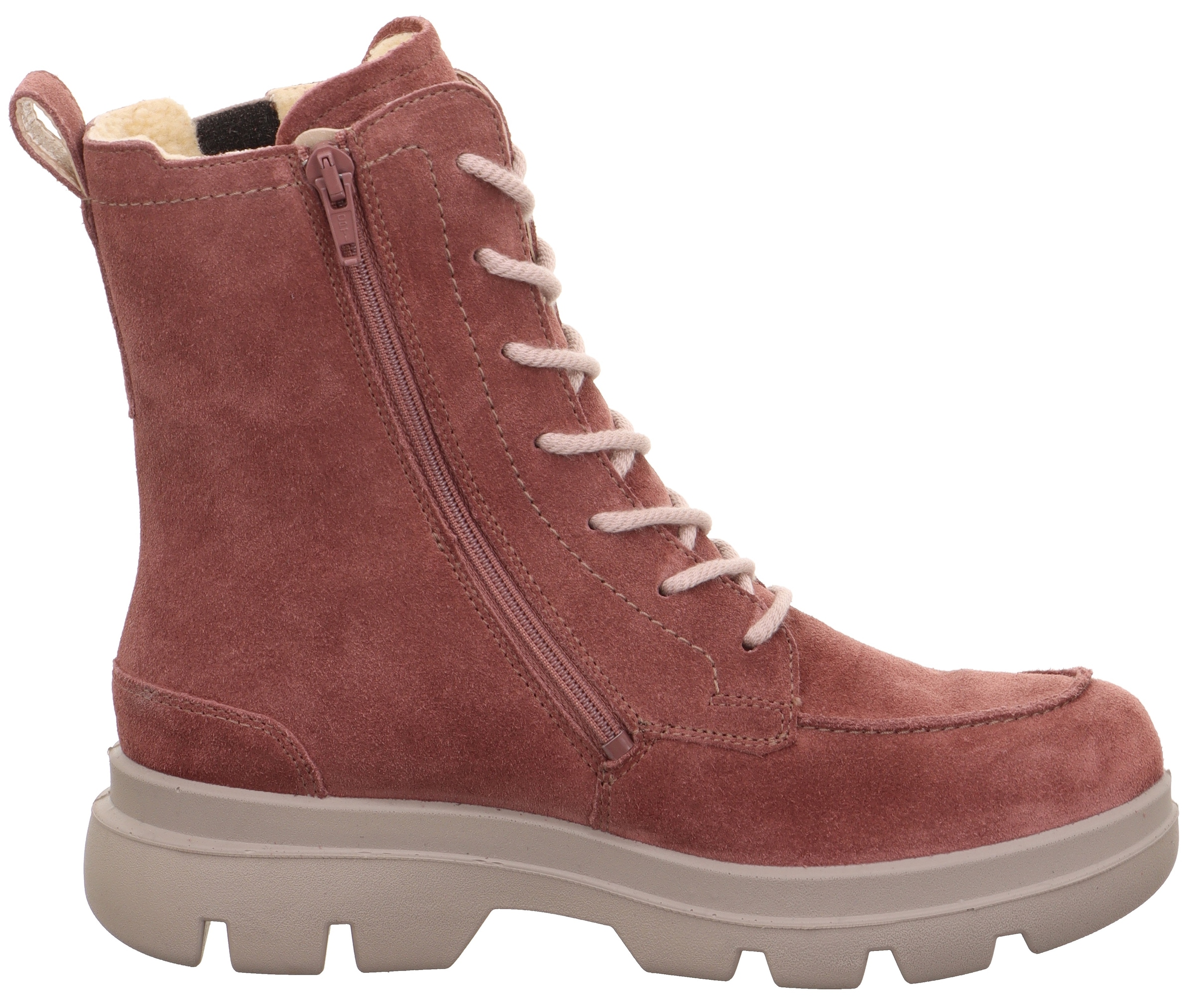 Legero Winterstiefel »FAWN«, Plateaustiefel, Schnürstiefel, Chunky Boots mit Plateausohle