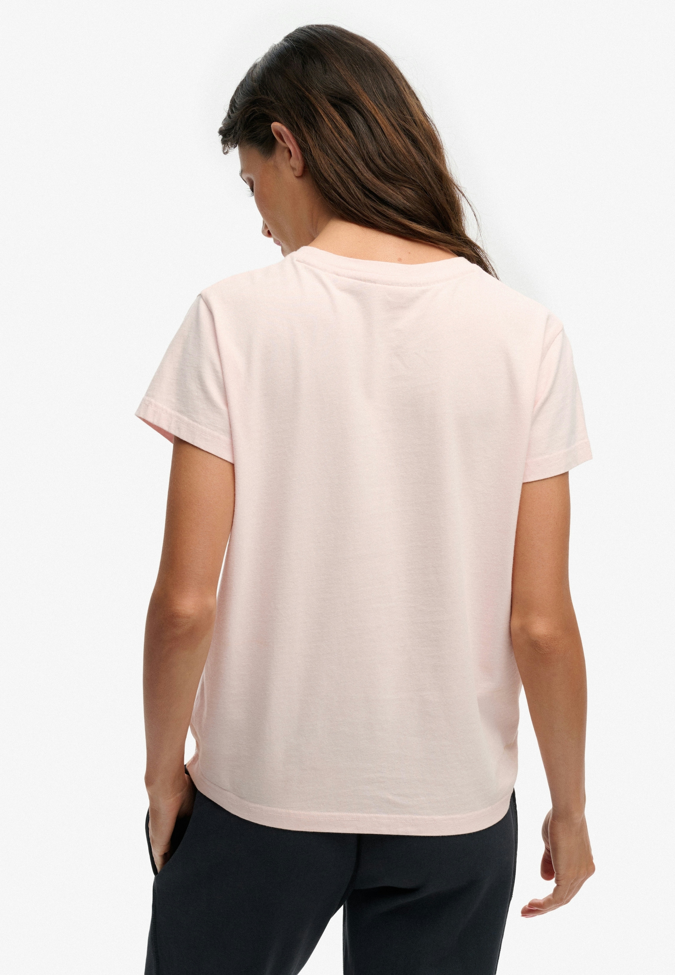 Superdry Print-Shirt »LUXE CASUAL CLASSIC TEE« Baumwolle, slim fit