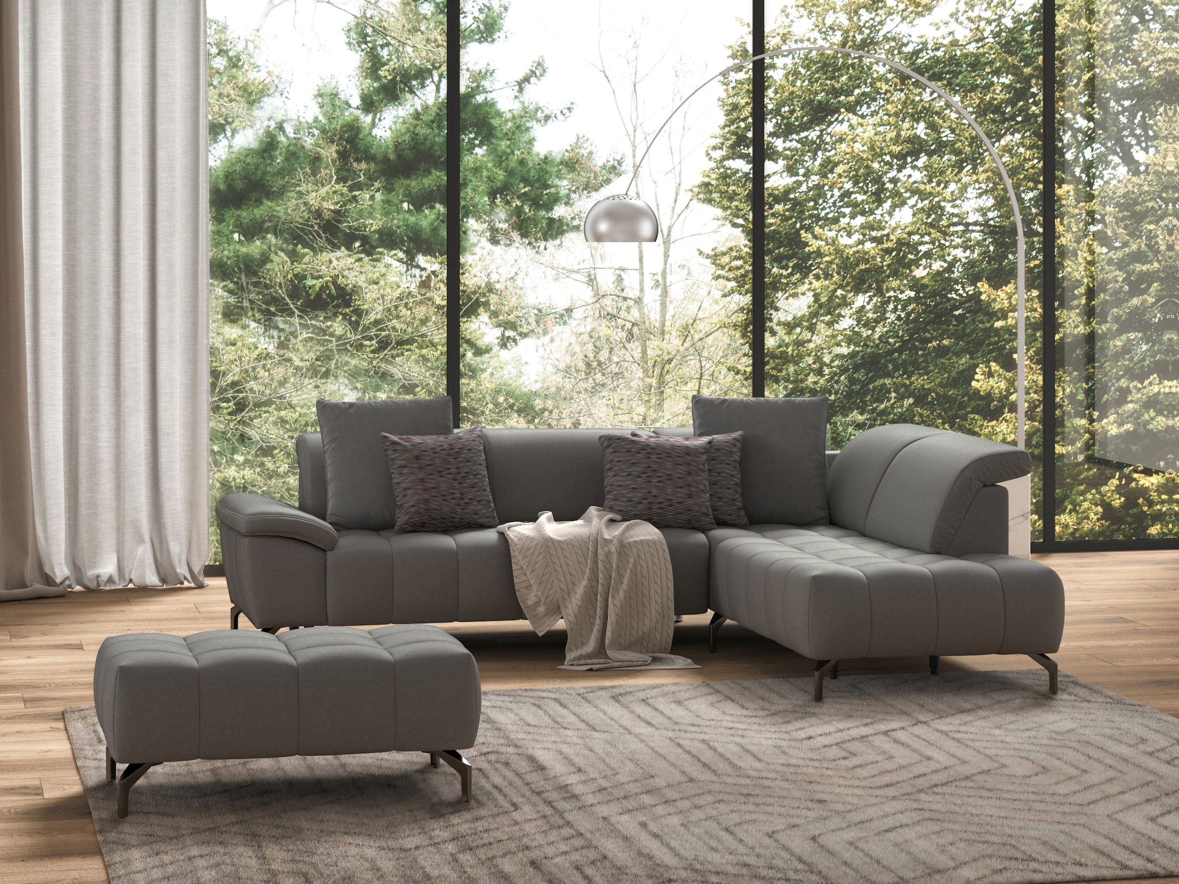 sit&more Hocker »Cool«, mit schwarzen Füßen