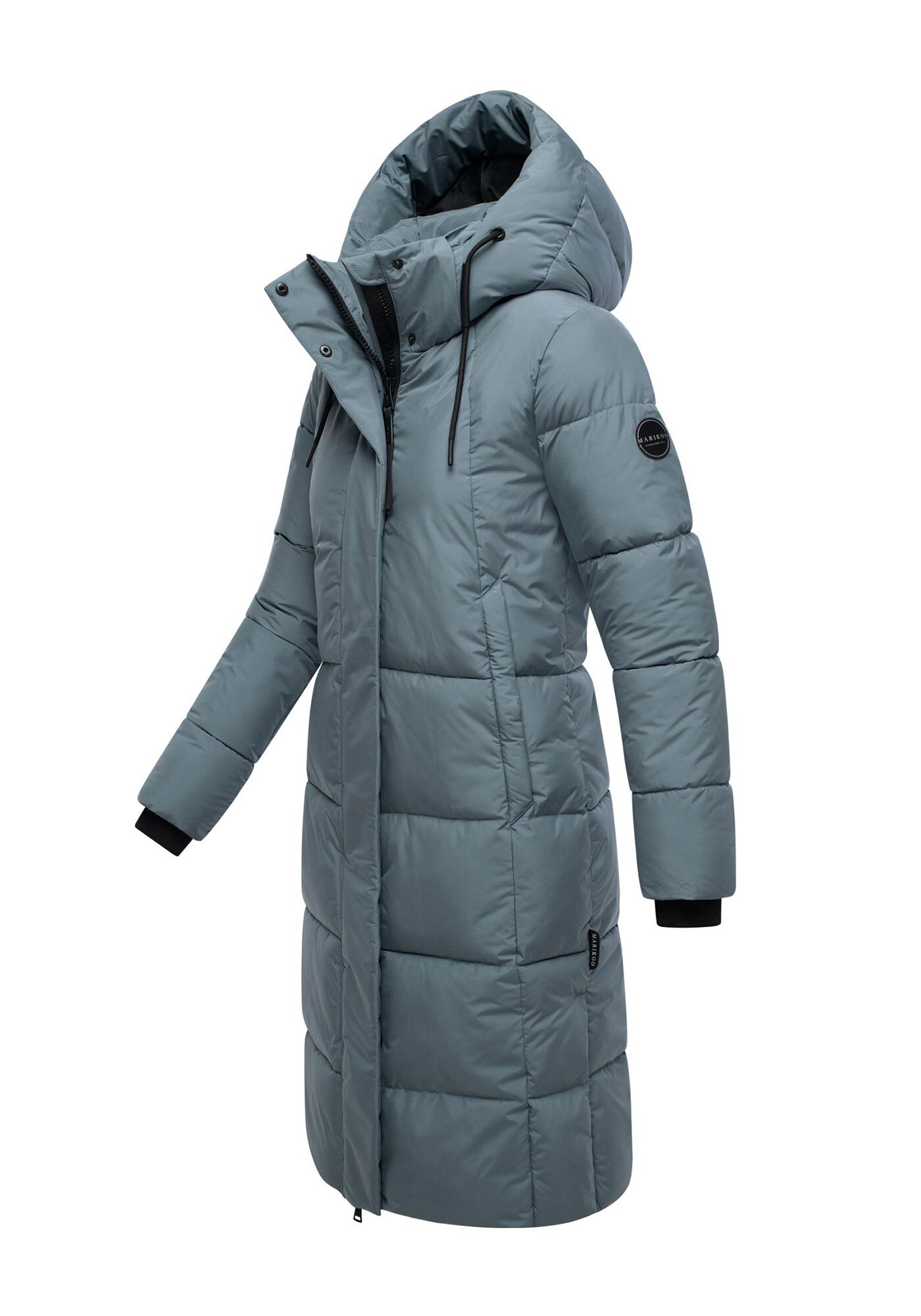 Marikoo Winterjacke »Marikoo Chumanii Damen Herbst Winter Steppmantel Parka lang N057«