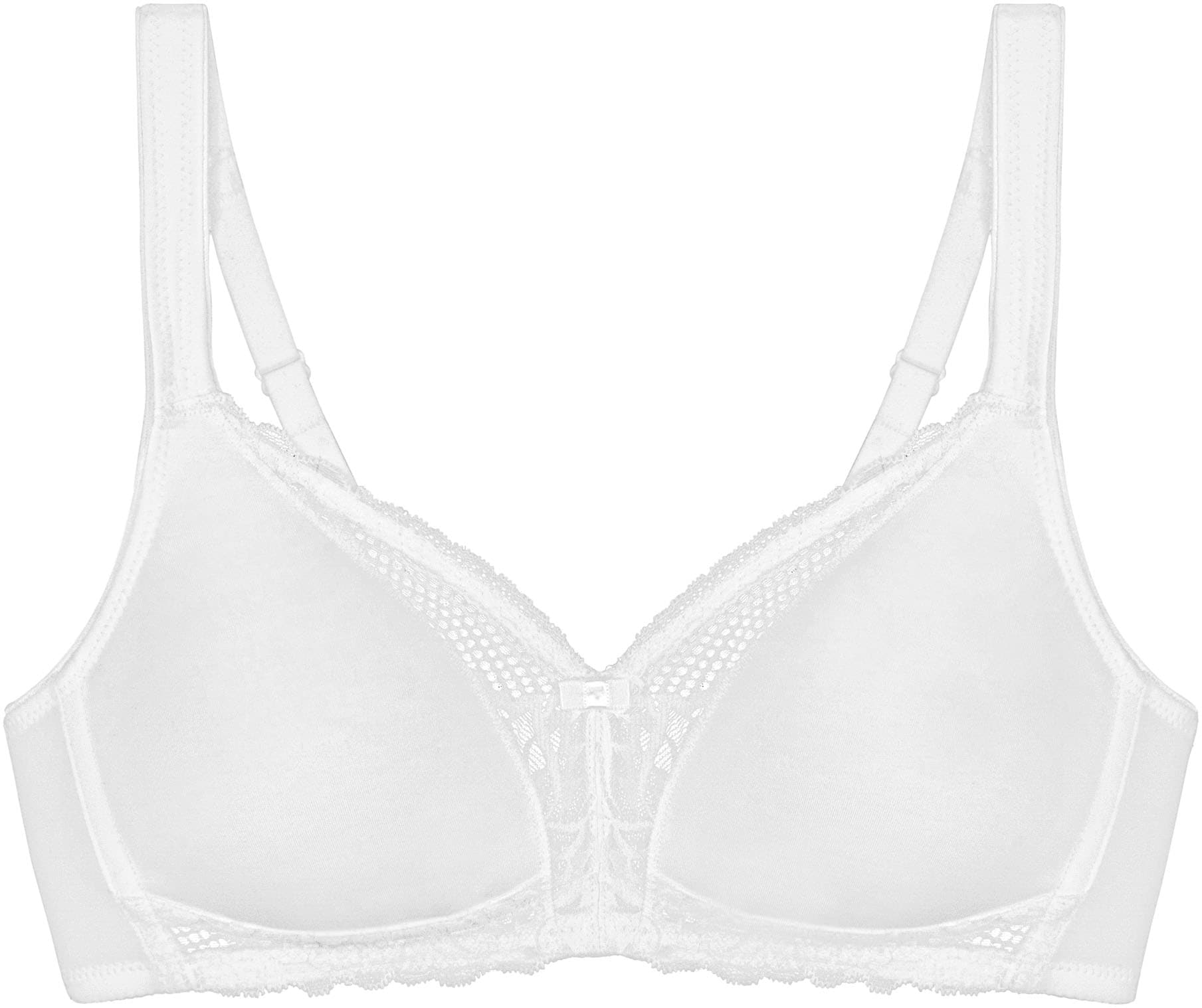 Triumph Bügelloser BH »Modern Lace+Cotton N«, Spitzeneinsätze