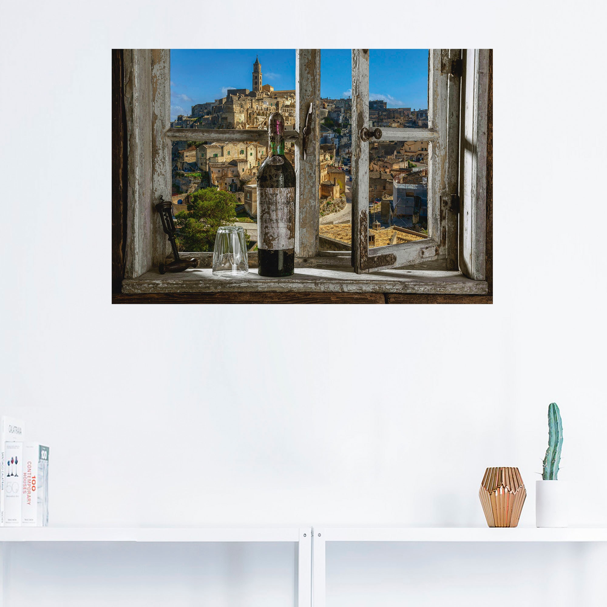 (1 oder bei dem Matera, Italien«, bestellen Fenster in »Blick Größen Artland Wandaufkleber Wandbild Poster aus St.), versch. Alubild, online OTTO als Fenster & Leinwandbild, Türen,
