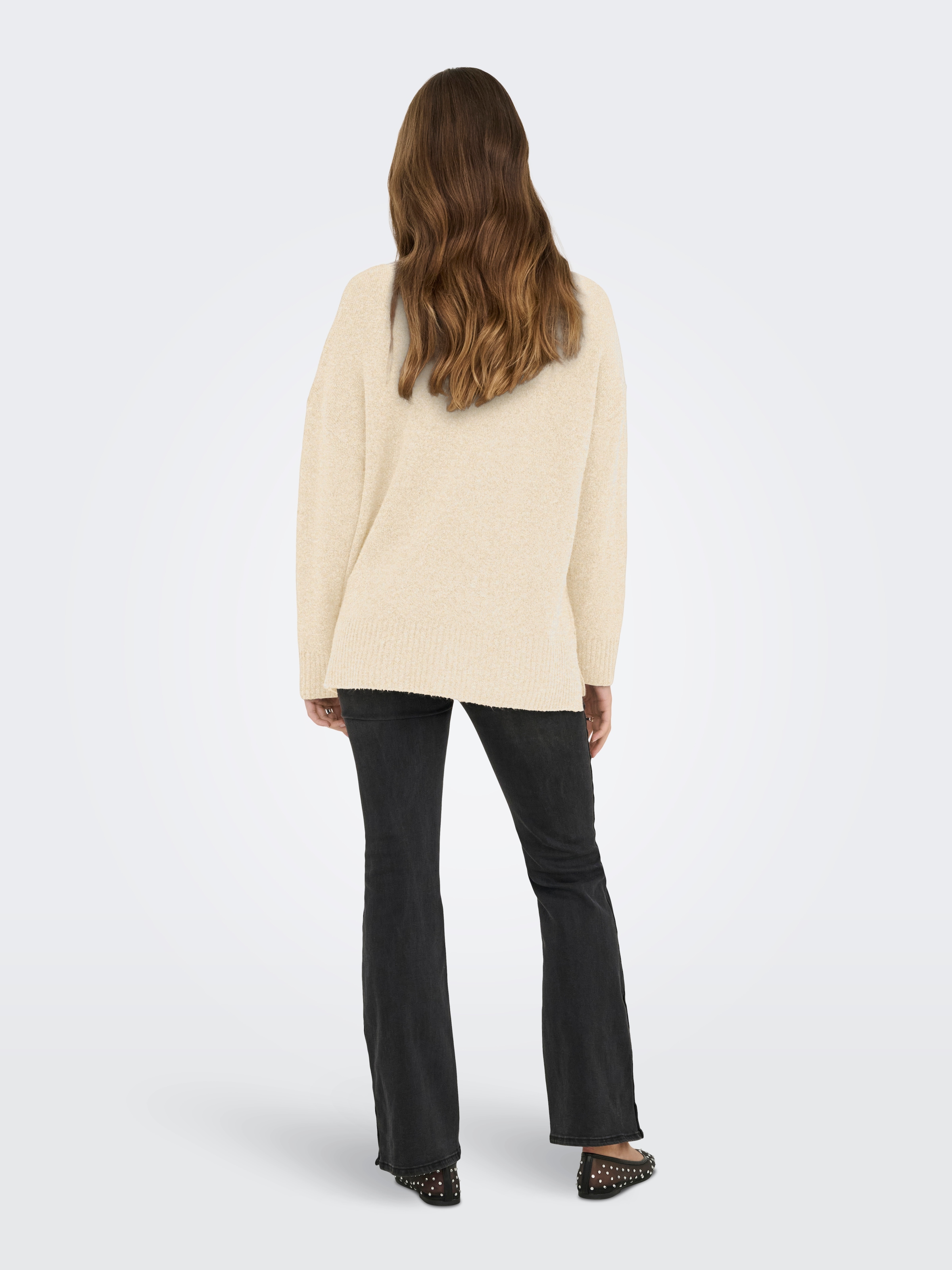 ONLY Strickpullover »ONLHAZEL LS HIGHNECK OVERS PULL KNT NOOS«