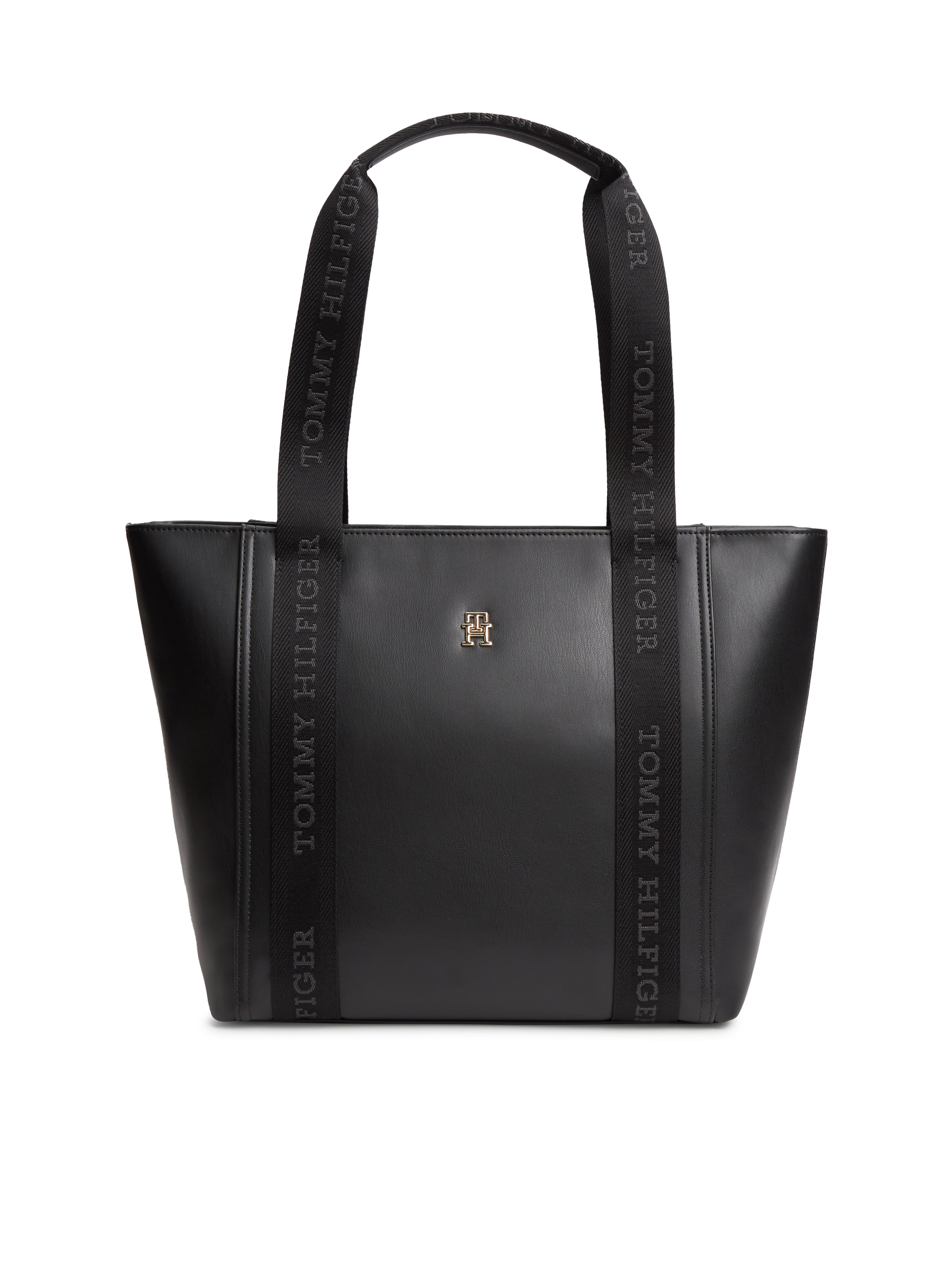 Tommy Hilfiger Tragetasche »IM LATAM LOGO TOTE« Damen Schultertasche, Handtasche mit Logoschriftzug
