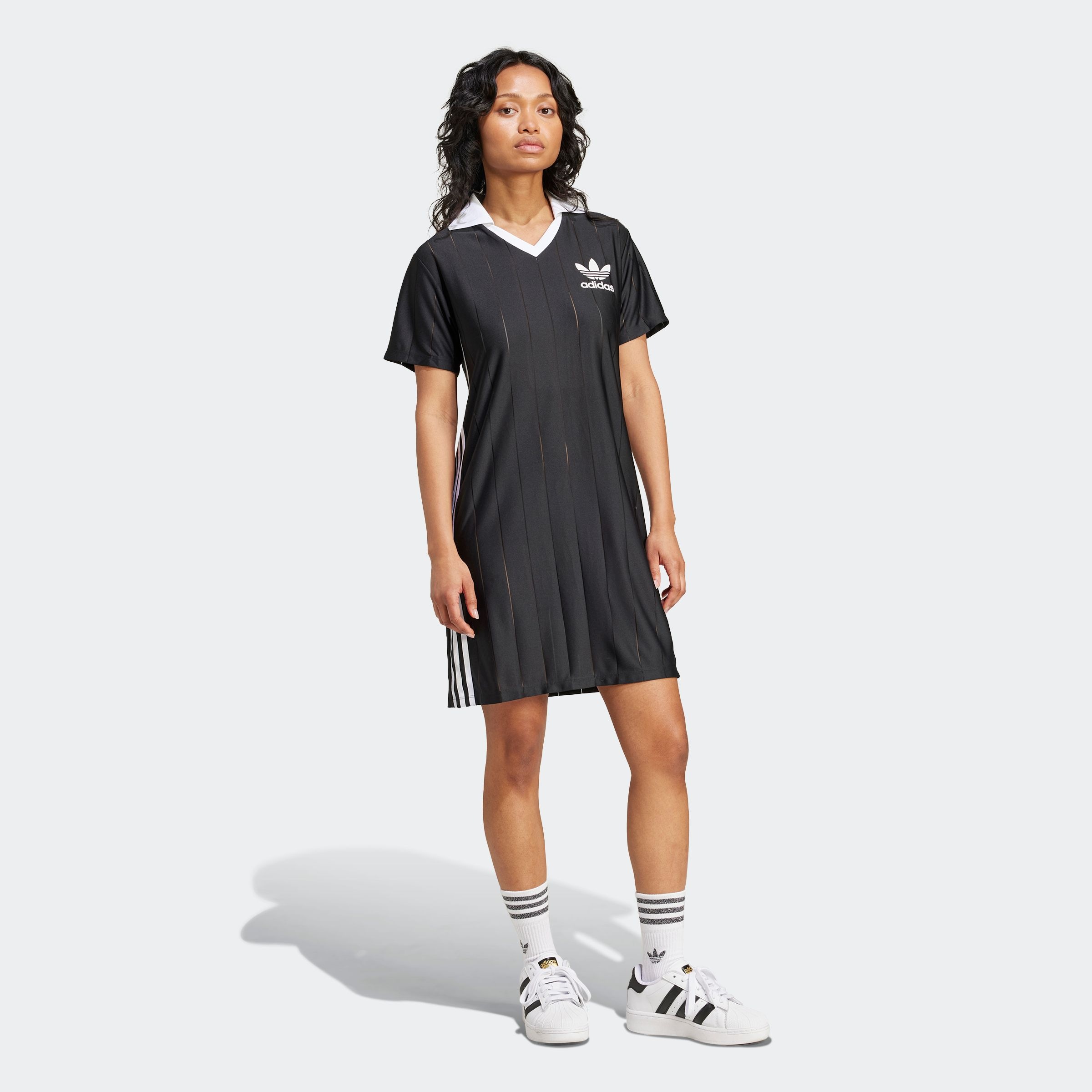 adidas Originals Shirtkleid »3 S PNST DRESS«, (1 tlg.)