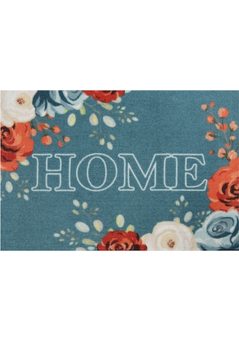 HANSE Home Fußmatte »Flower Home«, rechteckig, 7 mm Höhe, In und Outdoor geeignet, mit... kaufen