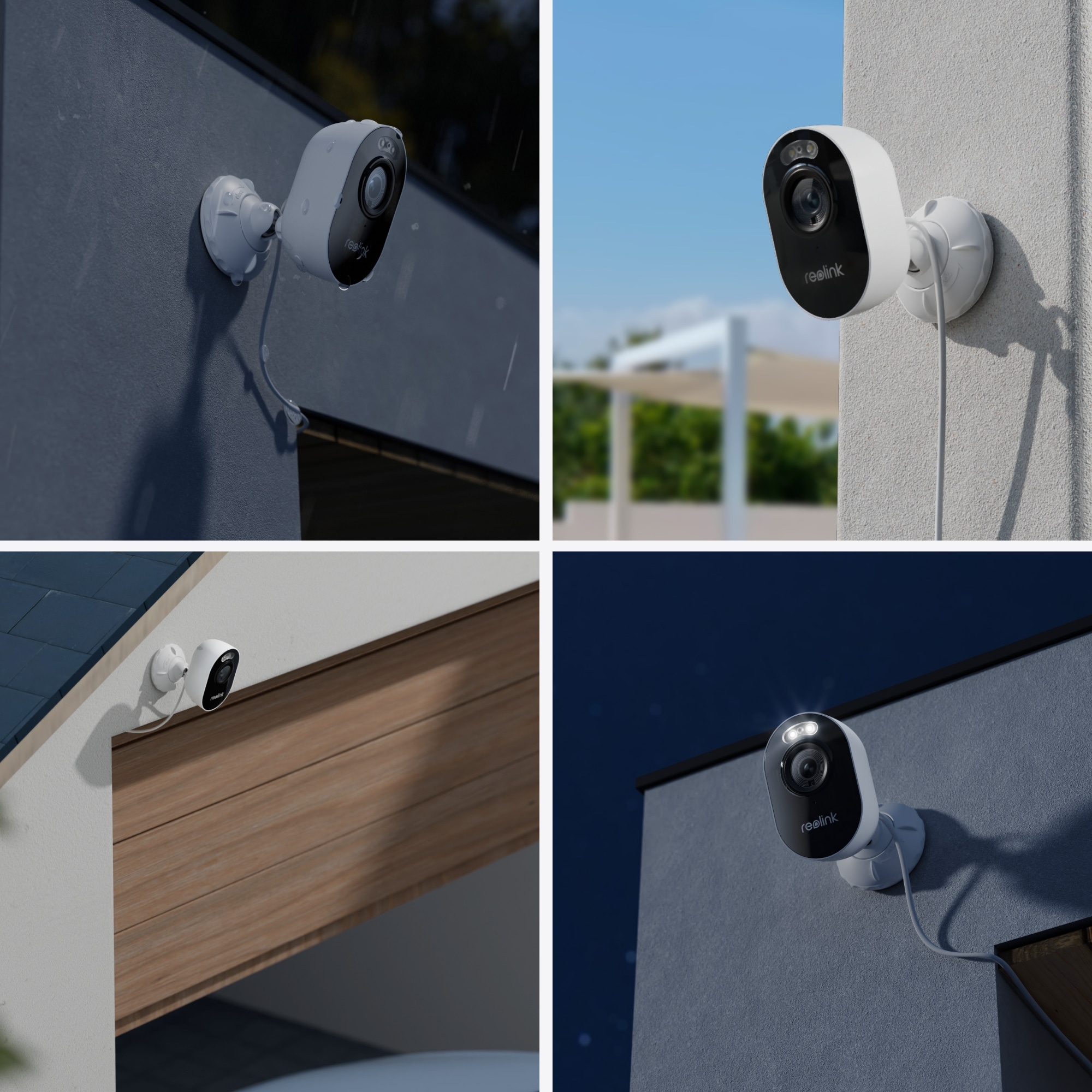 Reolink Überwachungskamera »Lumus Series E430«, Außenbereich-Innenbereich, Spotlight, Dualband-WiFi