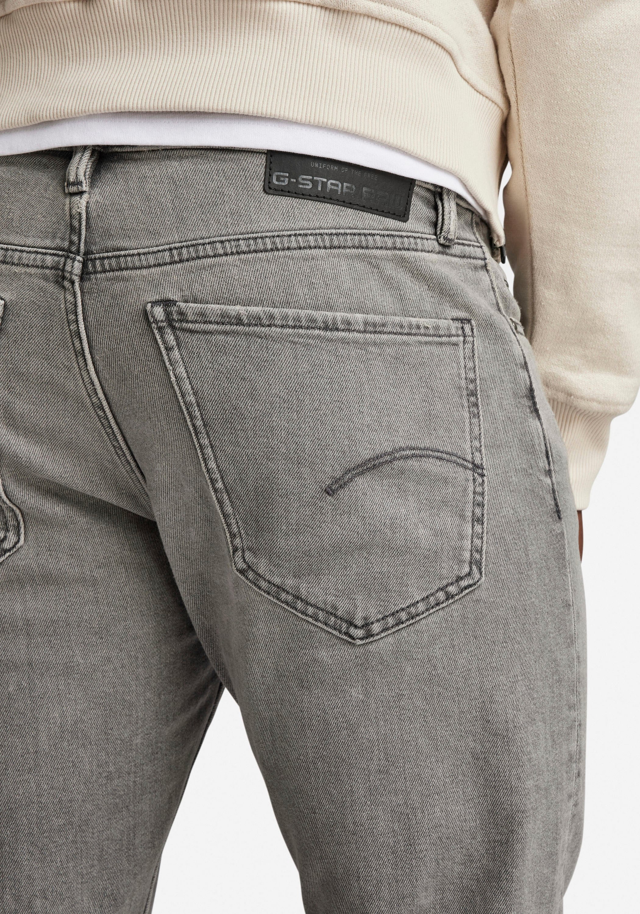 G-STAR Straight-Jeans »Mosa Straight«, mit hellen Nähten