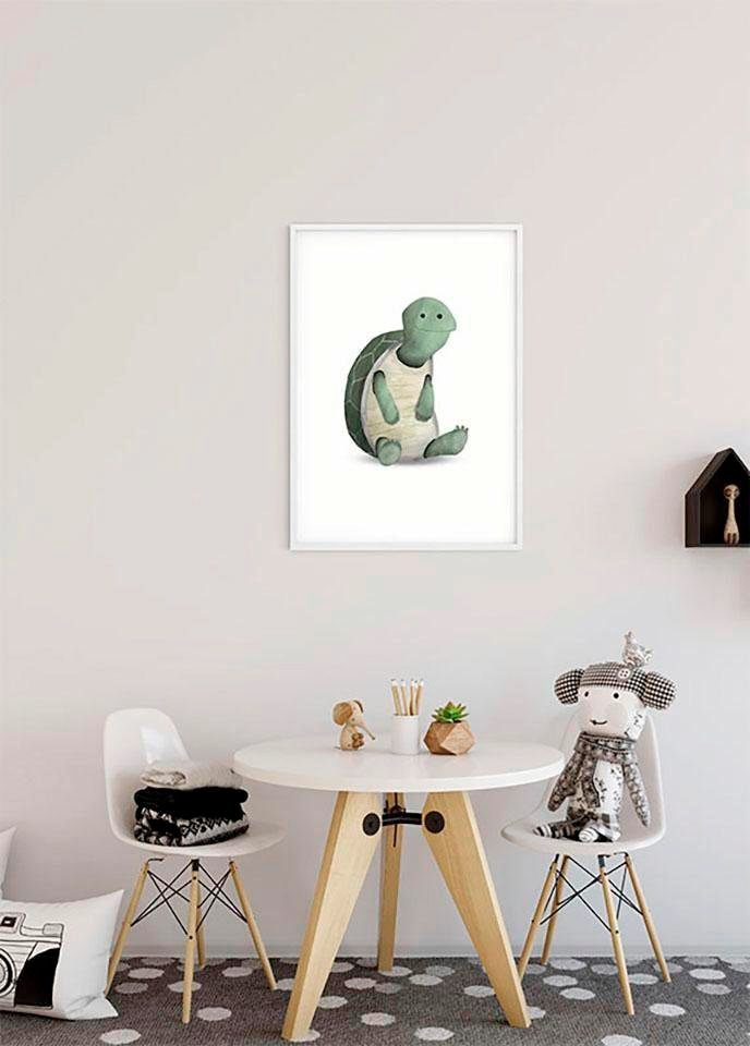 Poster »Cute Animal Turtle«, Schildkröten, (1 St.), Kinderzimmer, Schlafzimmer,...