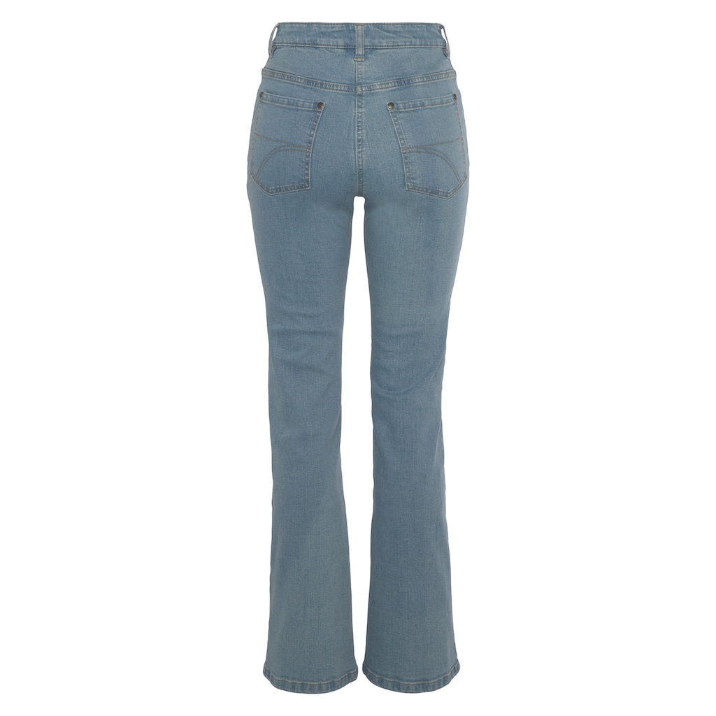 Arizona Bootcut-Jeans, High Waist