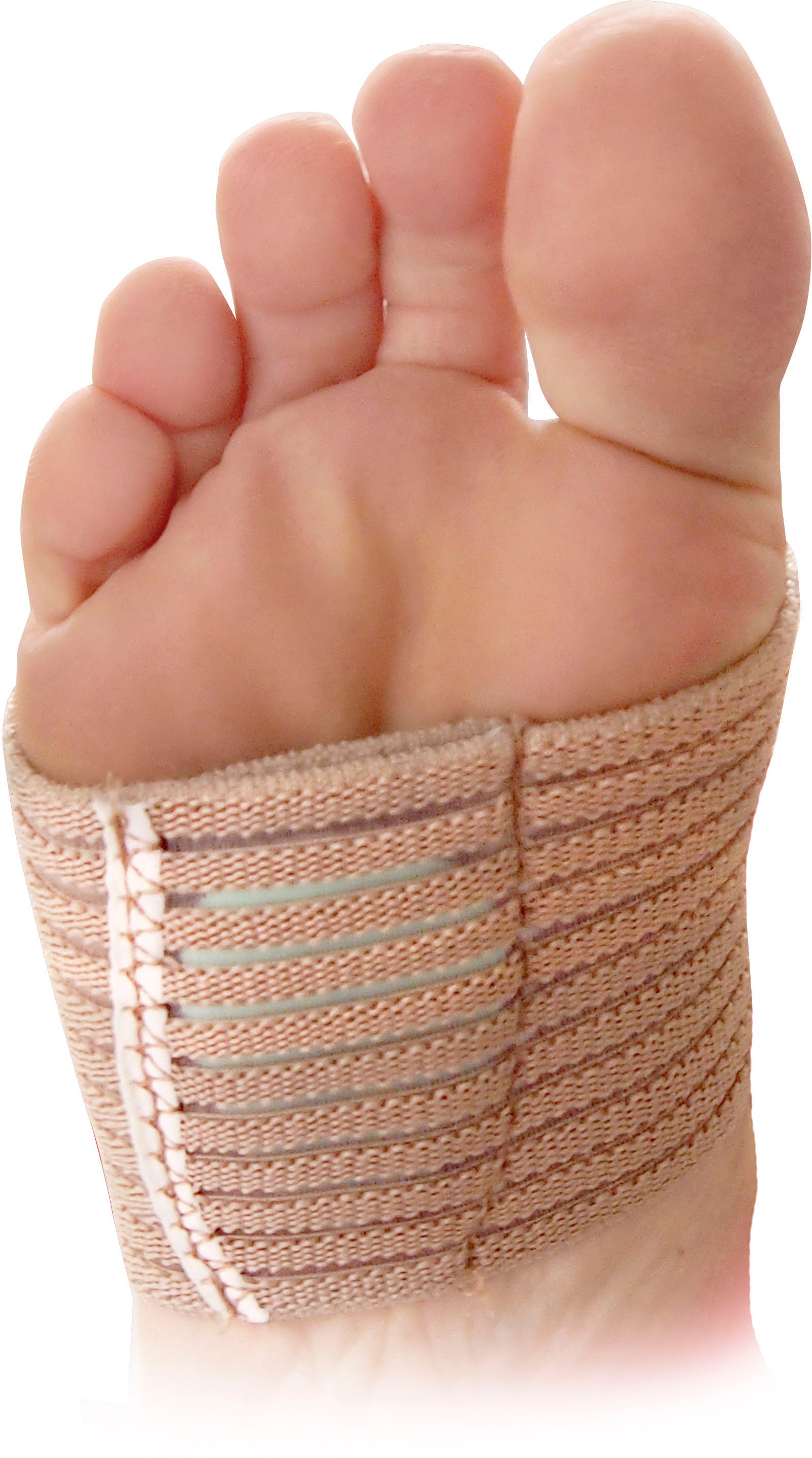 Fußgut Spreizfußbandage »Mittelfußbandage "Individual" stabilsiert und entlastet, 2 Paar«, mit Kompression gegen Überlastungserscheinungen (Spreizfuß Probleme)