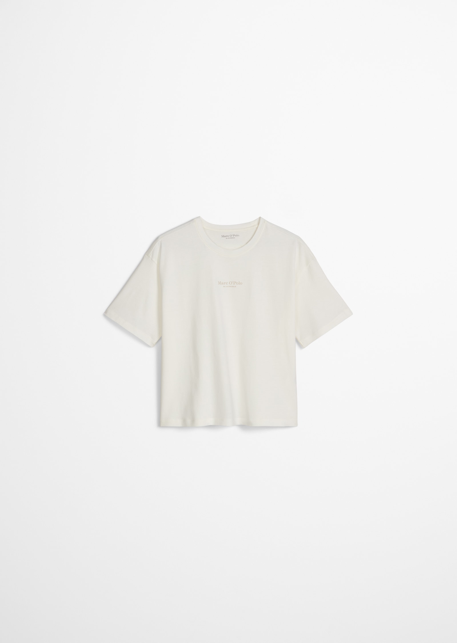 Marc O'Polo Pyjamaoberteil »Mix N Match Cotton« mit Rundhalsausschnitt und kurzen Ärmeln