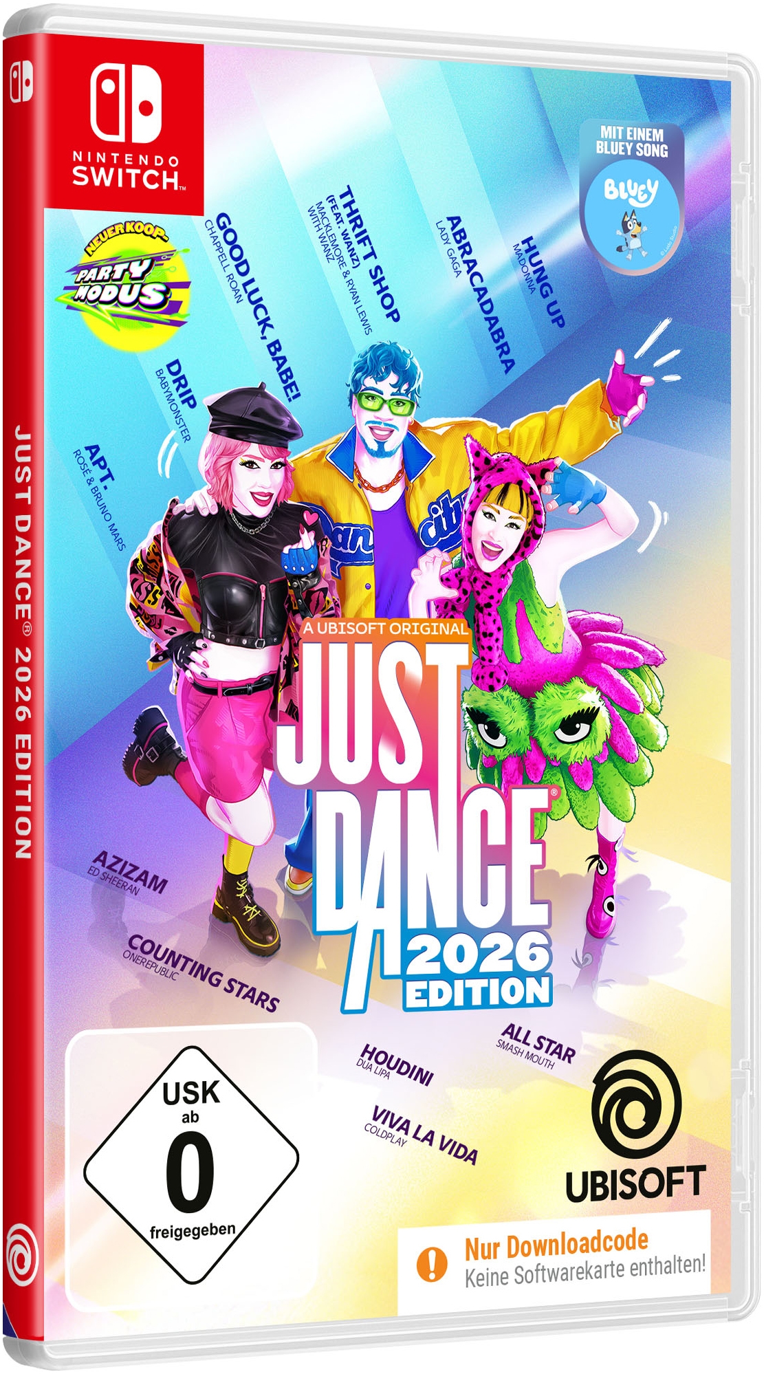 UBISOFT Spielesoftware »Just Dance 2026 (Code in box)« Nintendo Switch