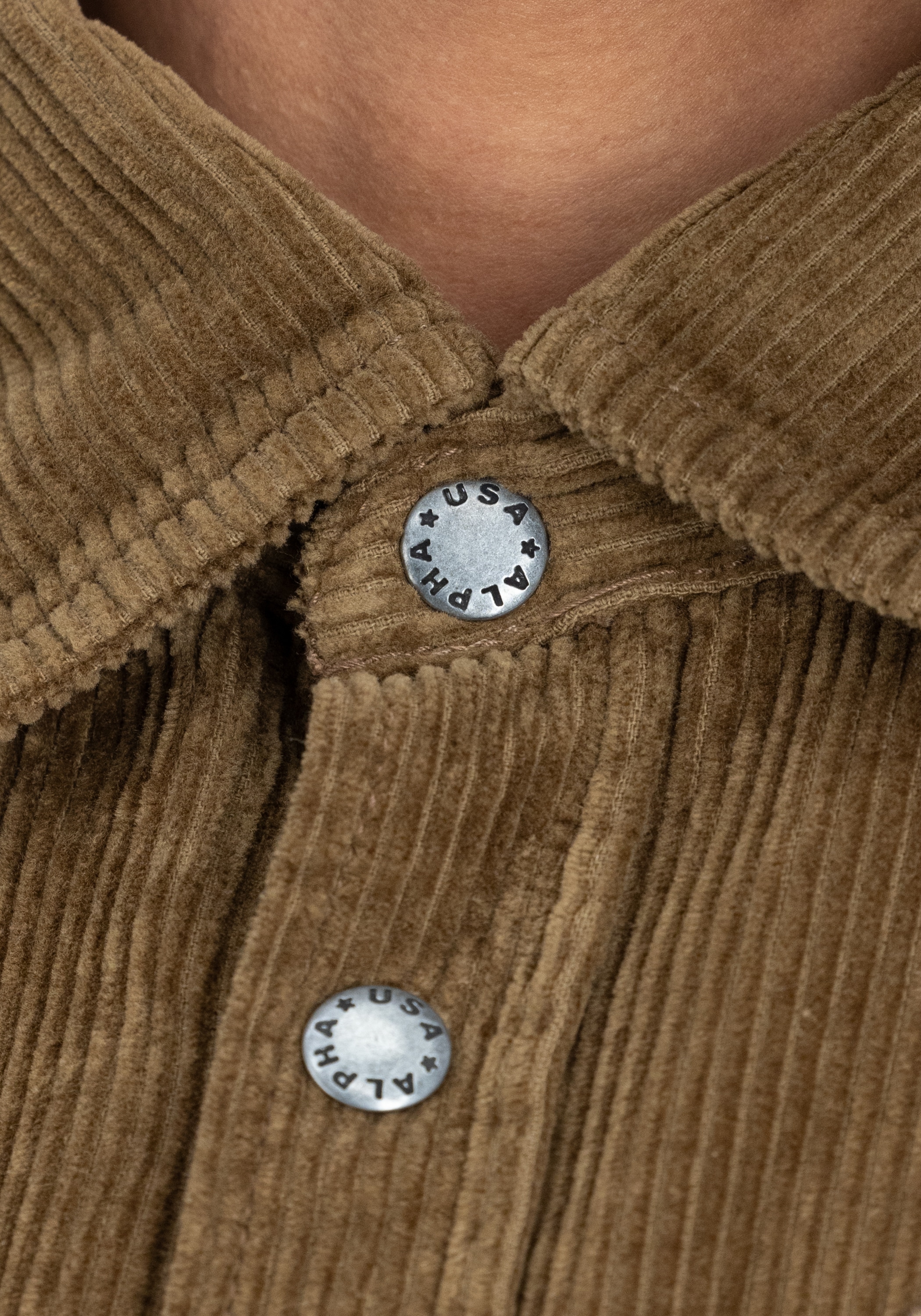 Alpha Industries Hemdjacke »Alpha Industries Men - Overshirts Cord Overshirt«
