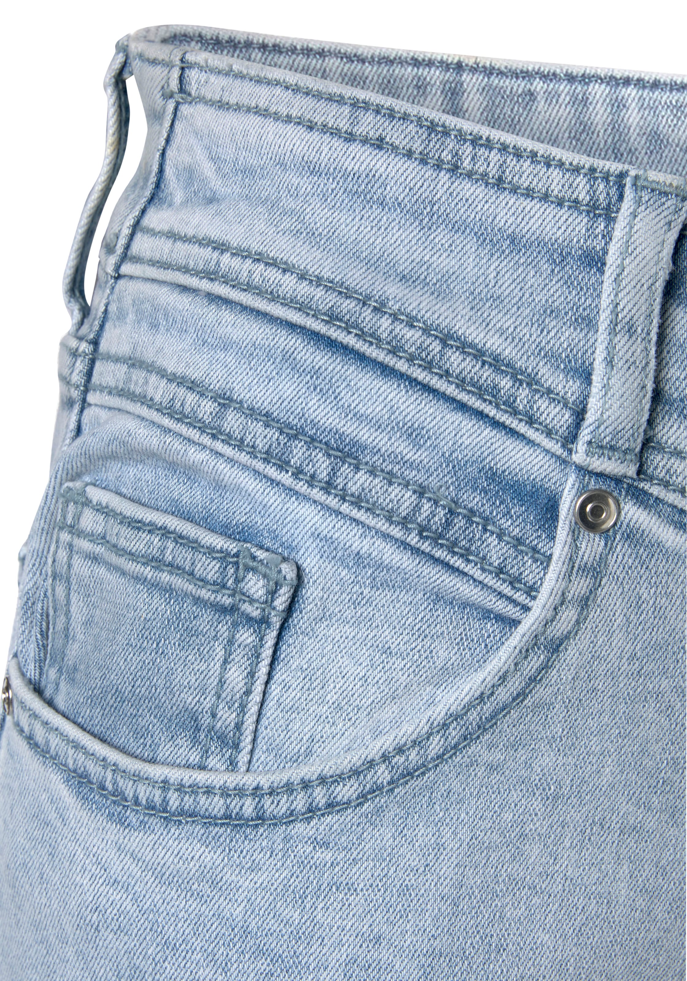 LASCANA 7/8-Jeans, OTTO Online mit Shop ausgefransten Beinabschlüssen im leicht