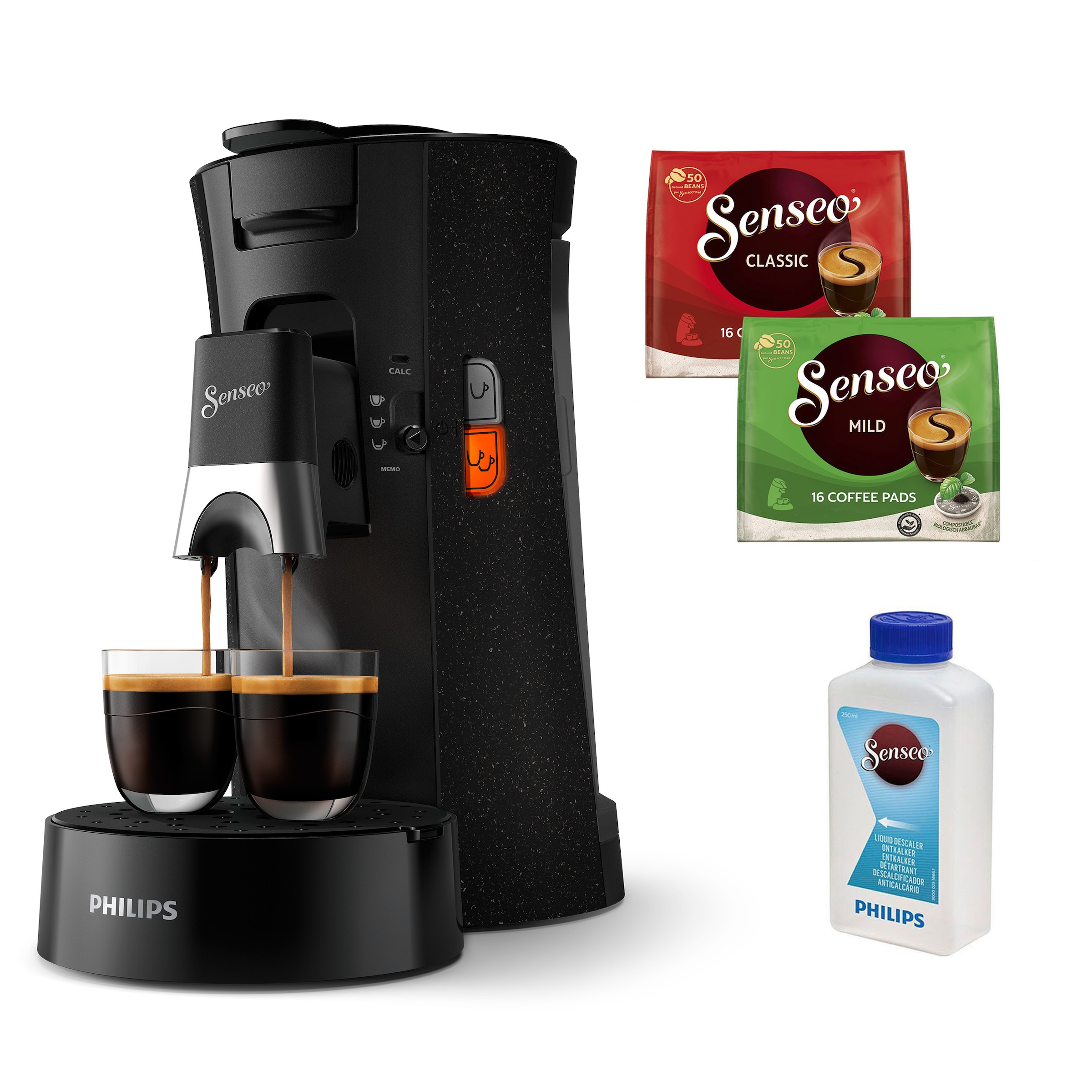 Kaffeepadmaschine »Select ECO CSA240/20, mit drei Kaffee-Einstellungen«, aus 21% rec....