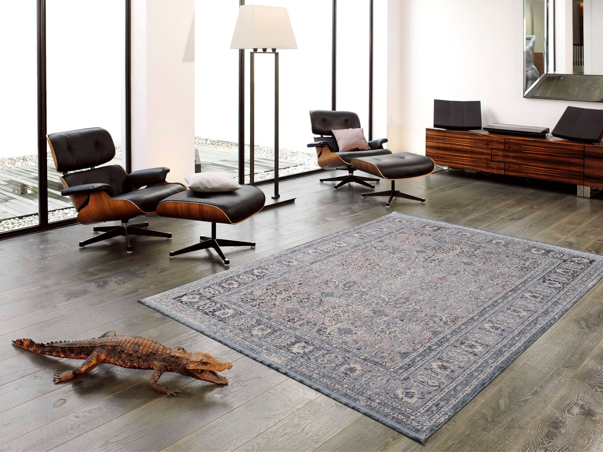 GALLERY M branded by Musterring Teppich »CLASSICO«, rechteckig, 12 mm Höhe