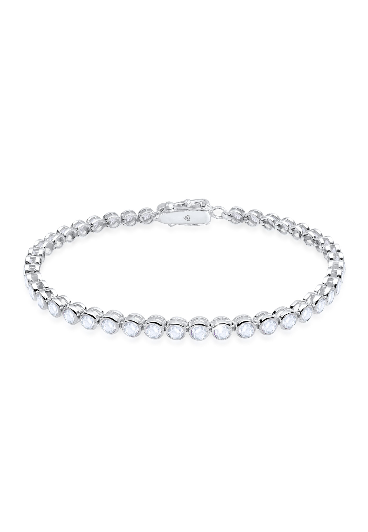 Elli Premium Armkette »Armband Elli PREMIUM Armband Tennisarmband Topas Silber«