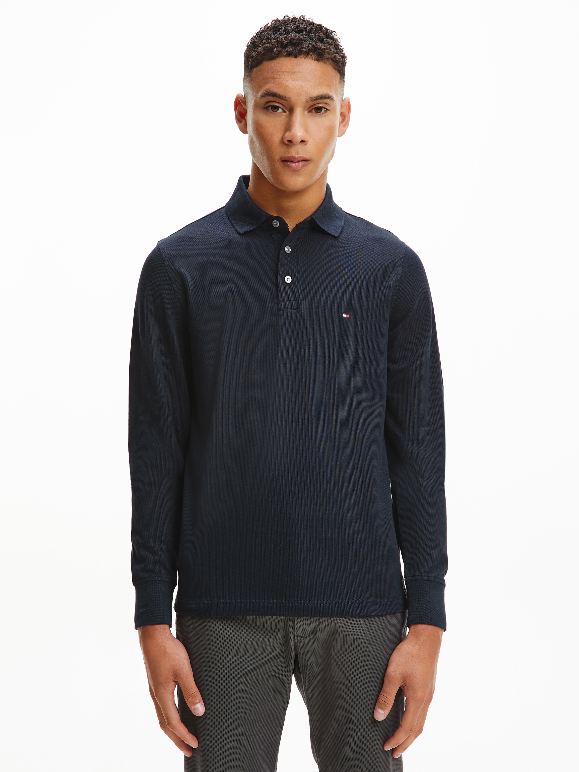 Tommy Hilfiger Langarm-Poloshirt »1985 SLIM LS POLO«
