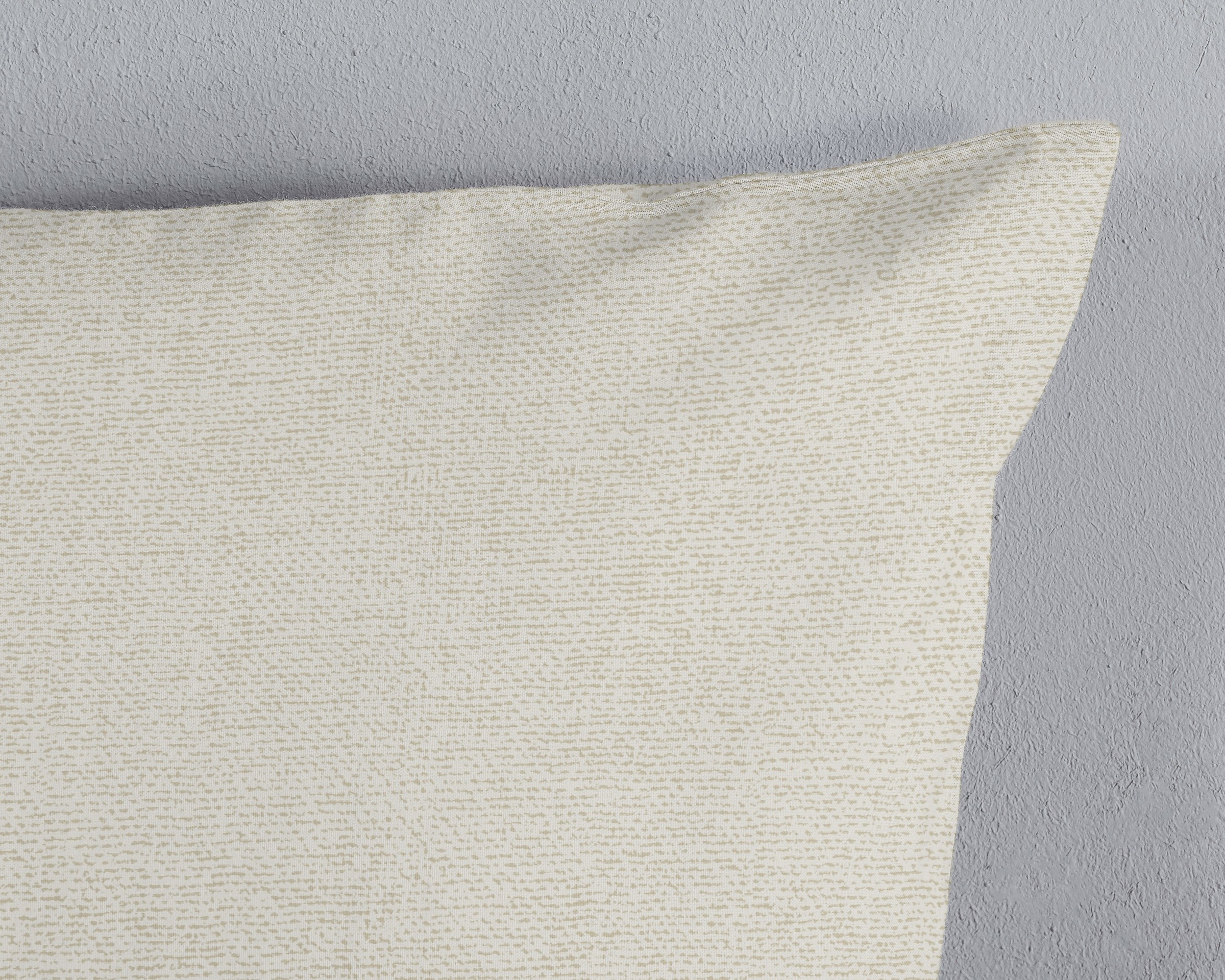 hip Kissenhülle »Maysa«, (1 St., 1- 40x80 cm Kissenhülle), Baumwolle, Mako-Satin, 40x80, 1 Stück, Reißverschluss, Creme