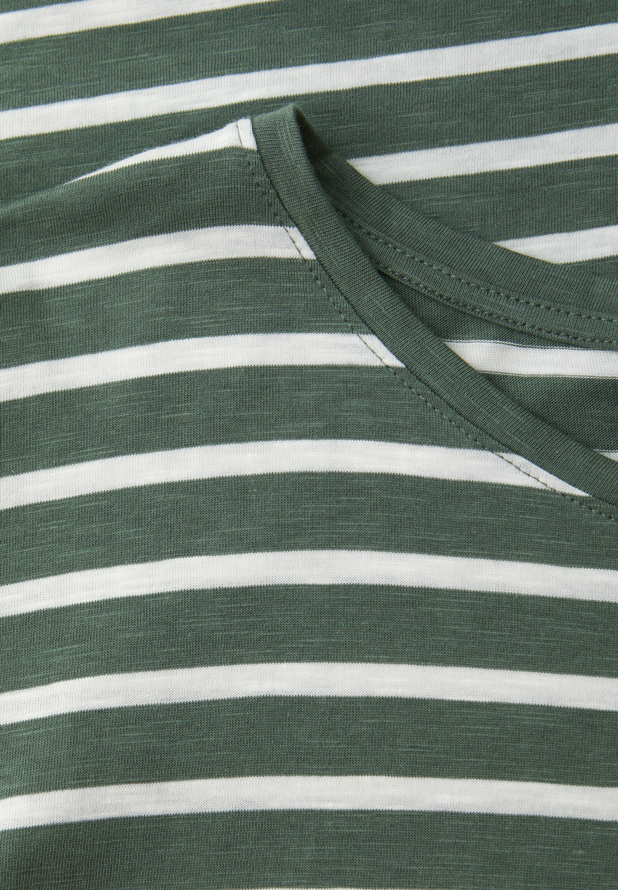 STREET ONE T-Shirt mit Streifen Muster