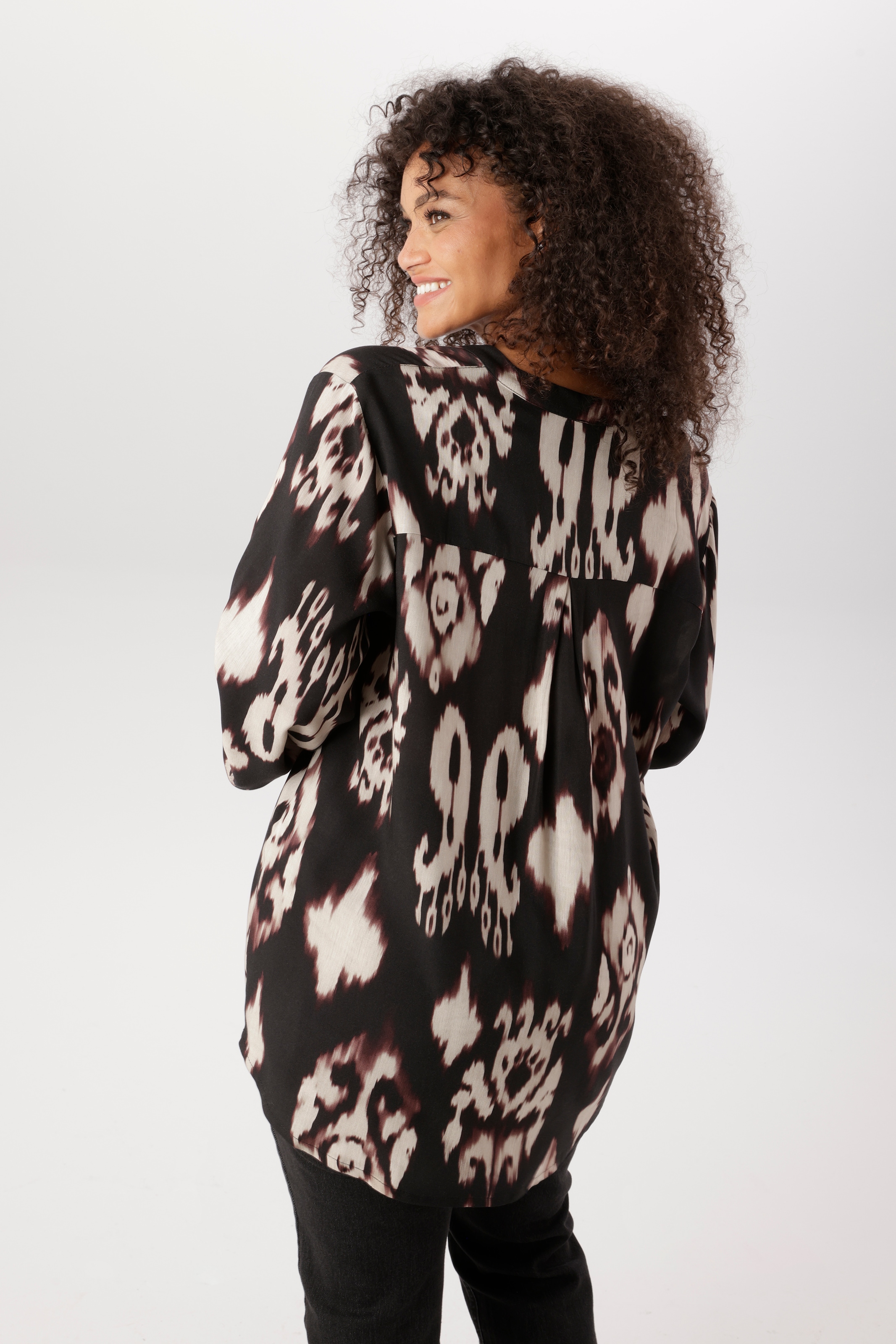 Aniston PLUS Schlupfbluse in tollem Print - NEUE KOLLEKTION