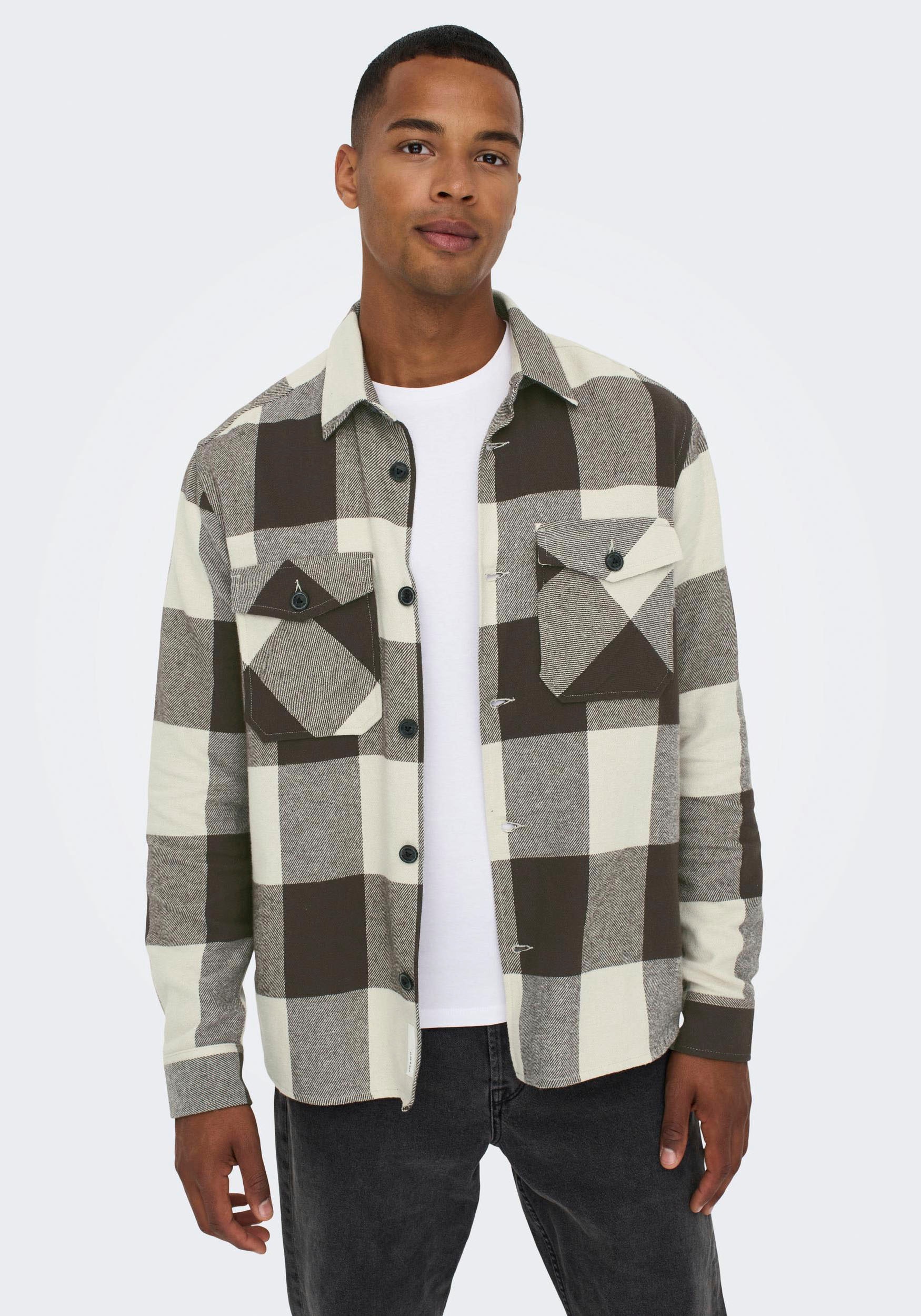 Karohemd »MILO LIFE CHECK OVERSHIRT«