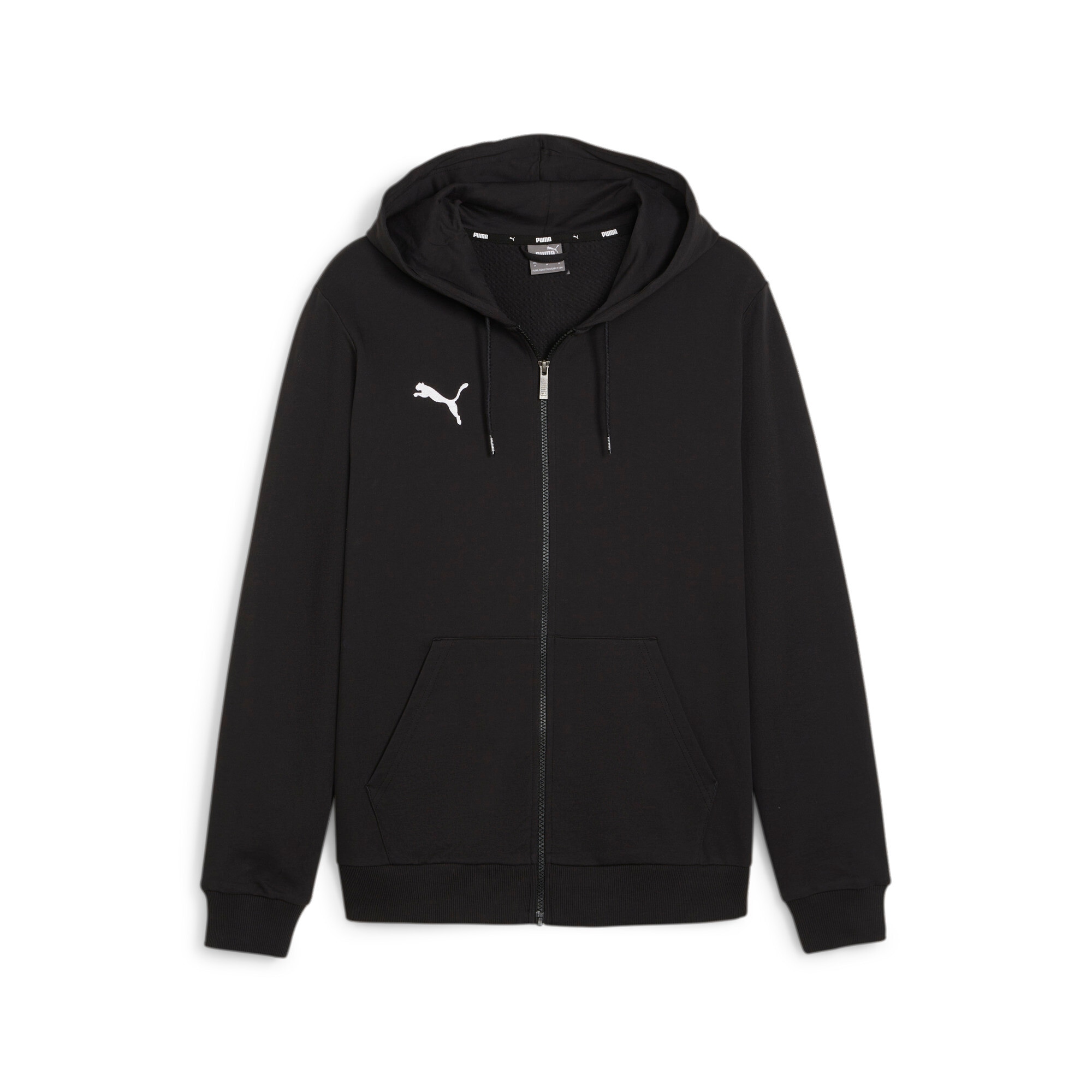 PUMA Kapuzensweatjacke »TEAMGOAL CASUALS HOODED JACKET« mit Kapuze, für Fußball und Freizeit, mit Reißverschluss