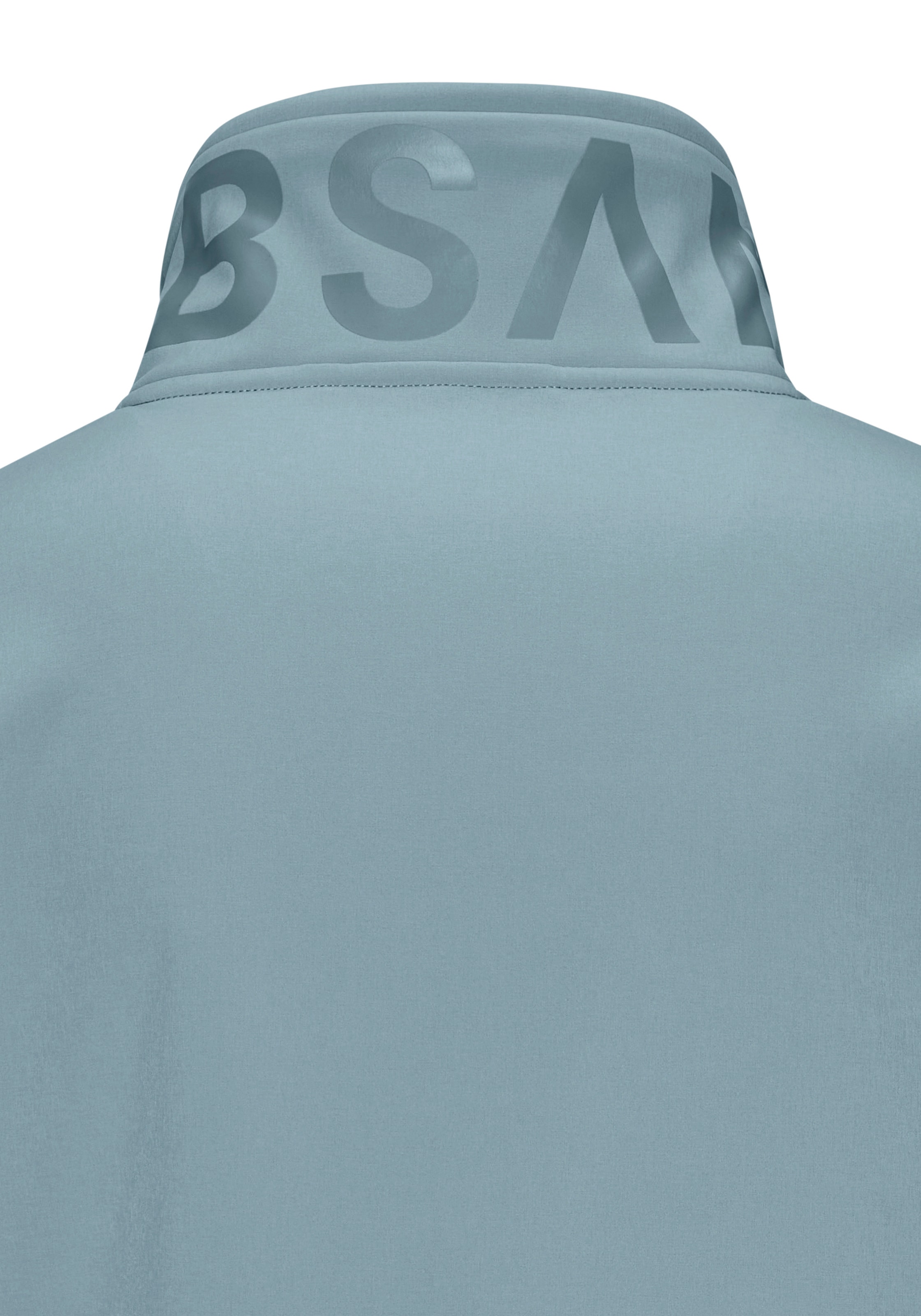 Elbsand Softshelljacke mit hohem, verstellbaren Kragen