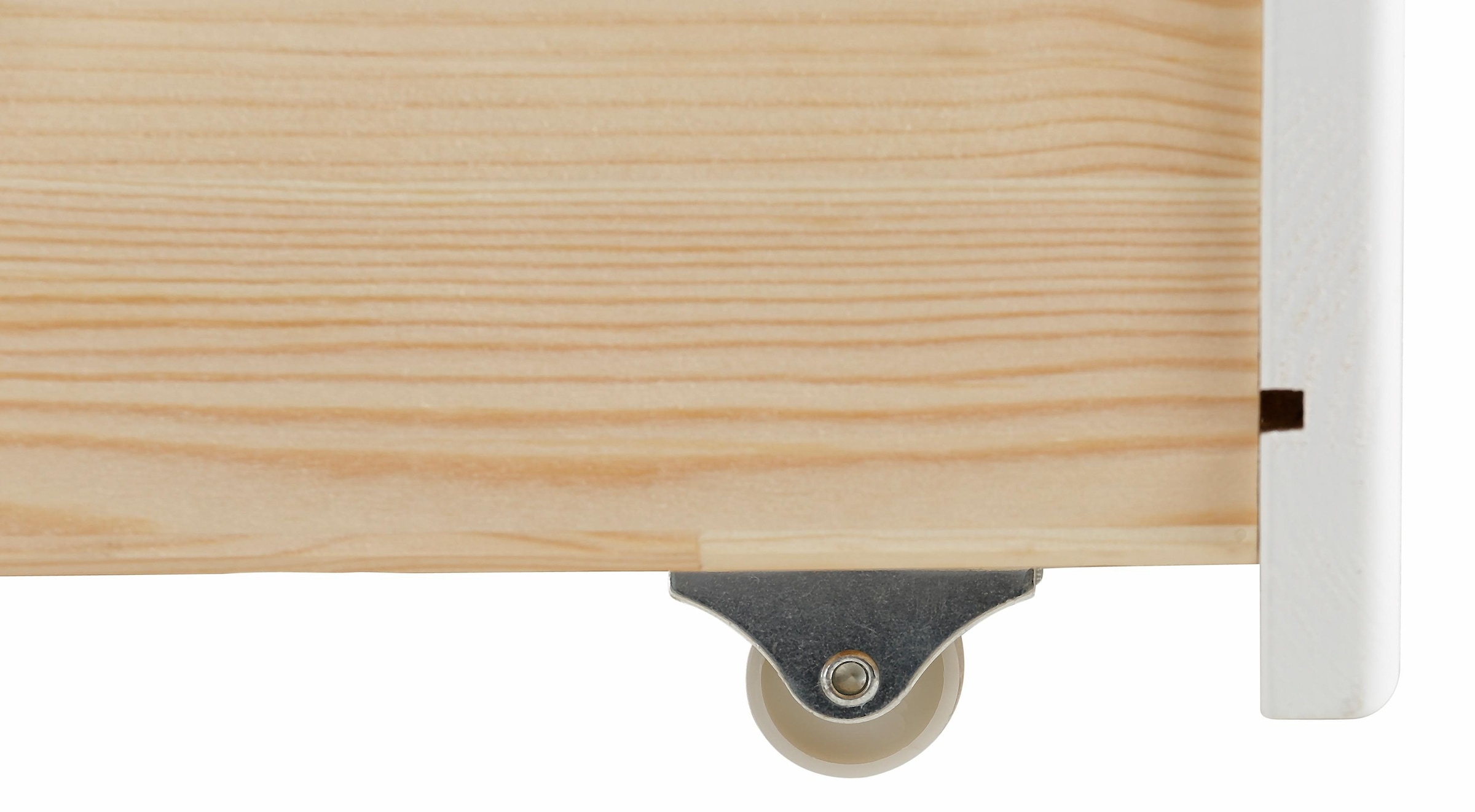 OTTO home Schubkasten »Konrad« aus massivem Kiefernholz, FSC®-zertifiziert, mit Kunststoff-Rollen