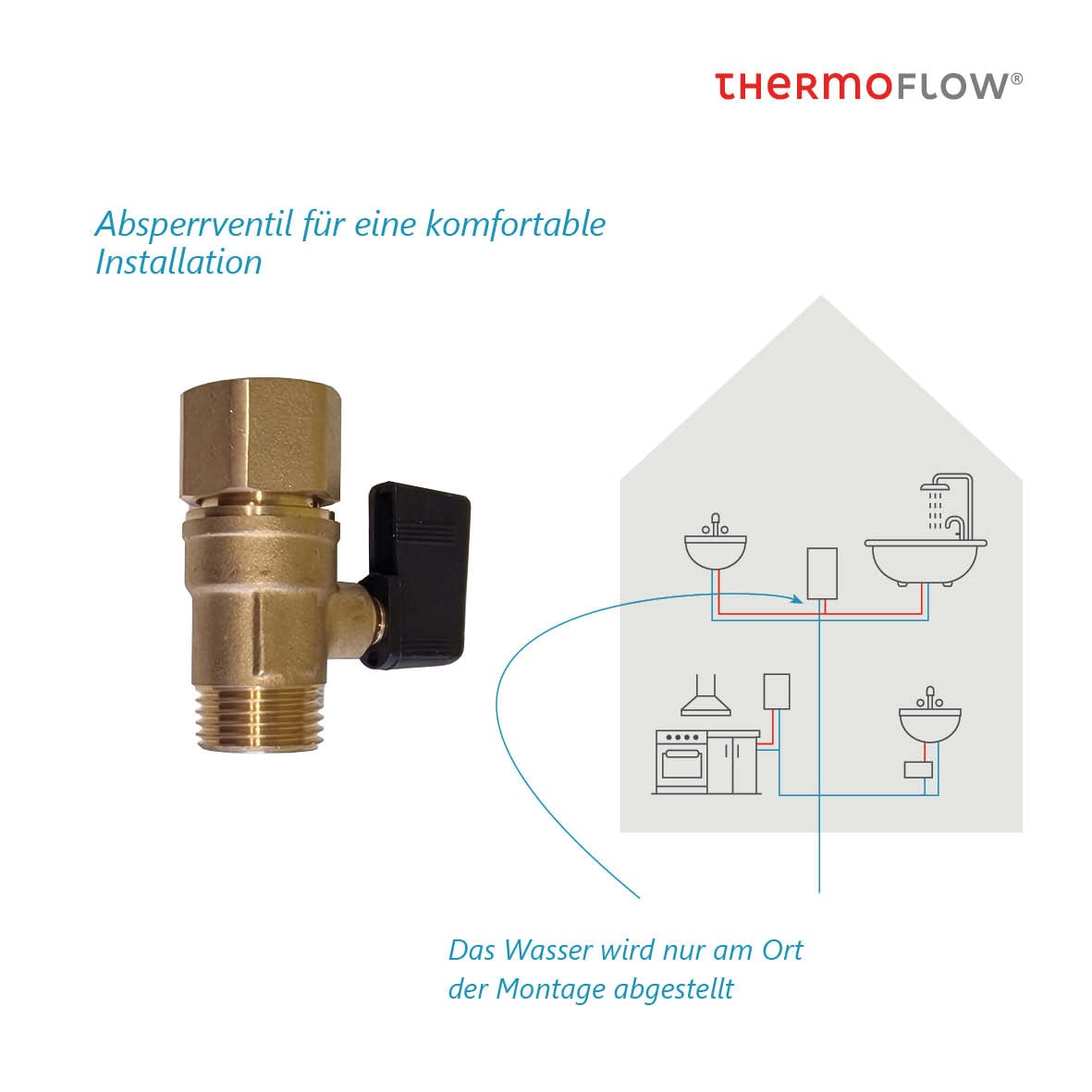 Thermoflow Durchlauferhitzer »Thermoflow Elex 18 / 21«, mit LC-Display