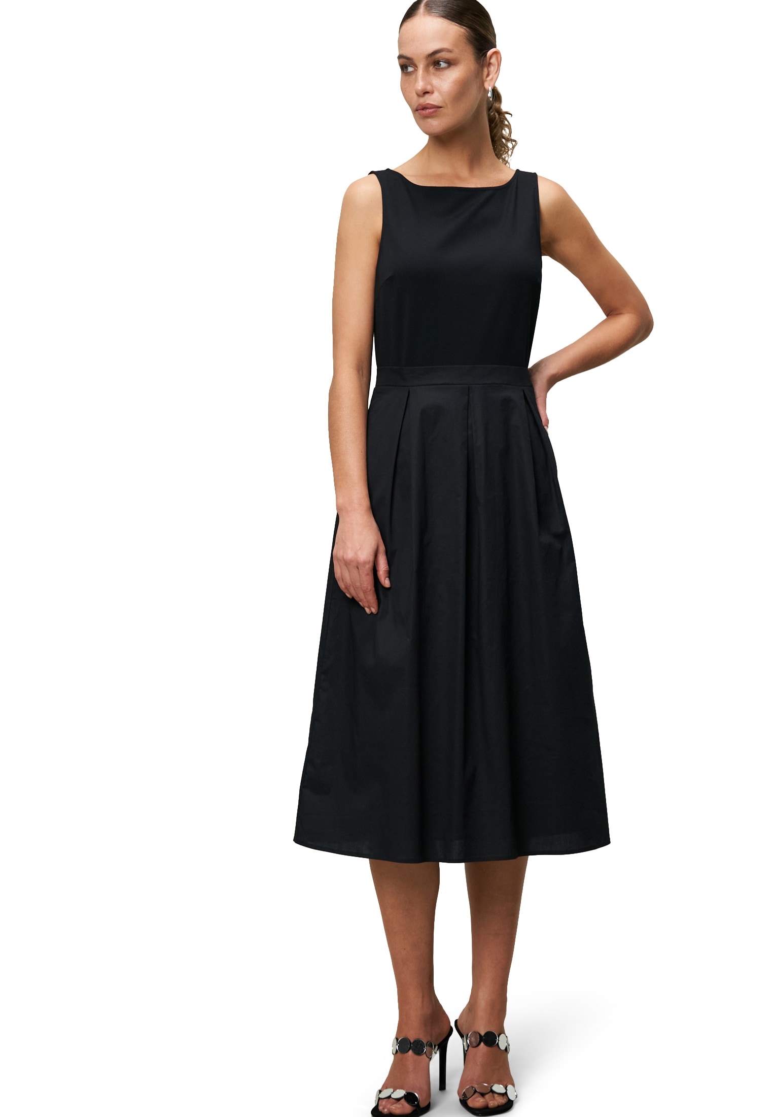 Zero Midikleid »Midikleid 2-in1-Optik ausgestellt«