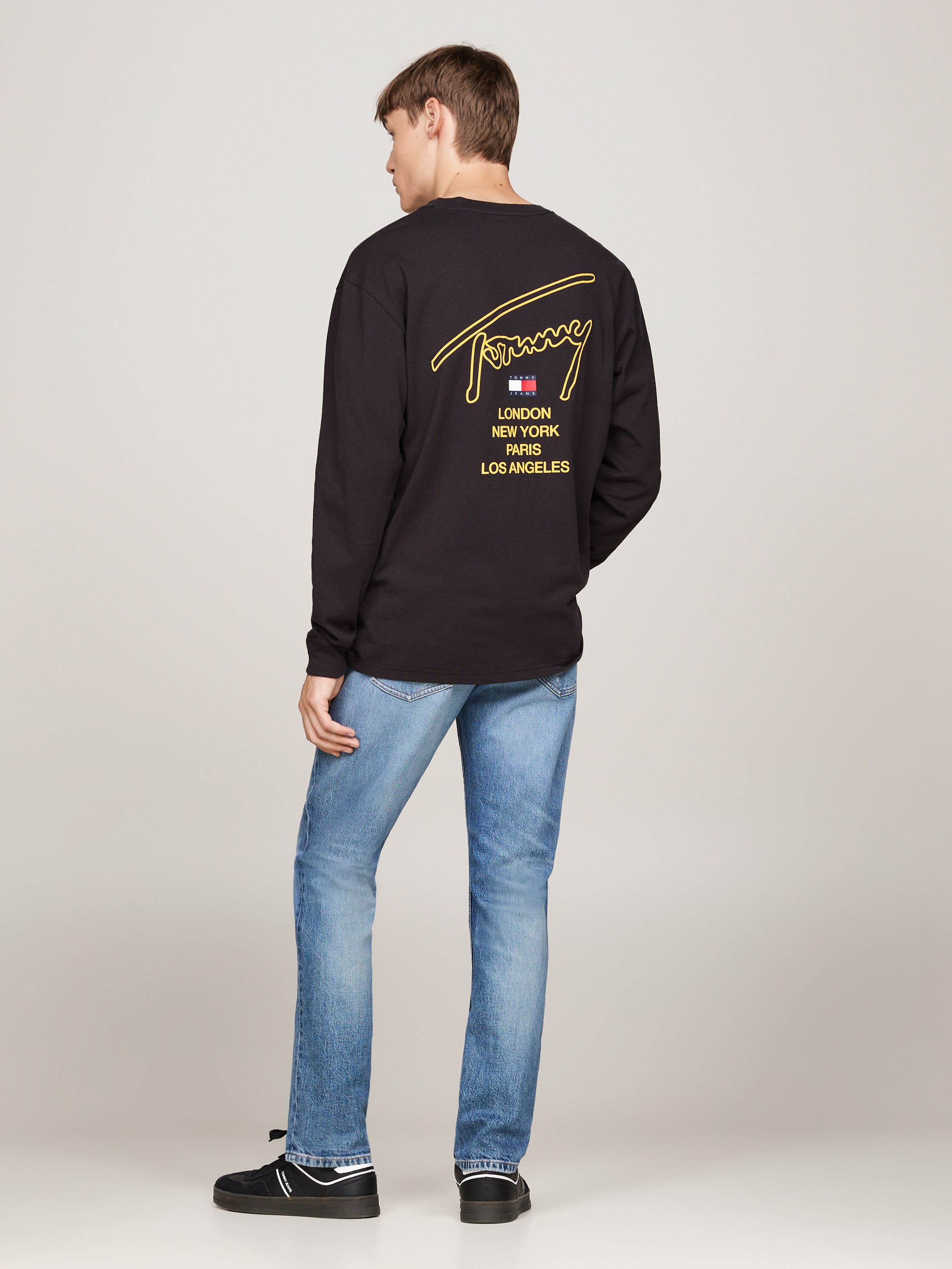 Tommy Jeans Longsleeve »TJM REG SIG TWIST LS TEE«