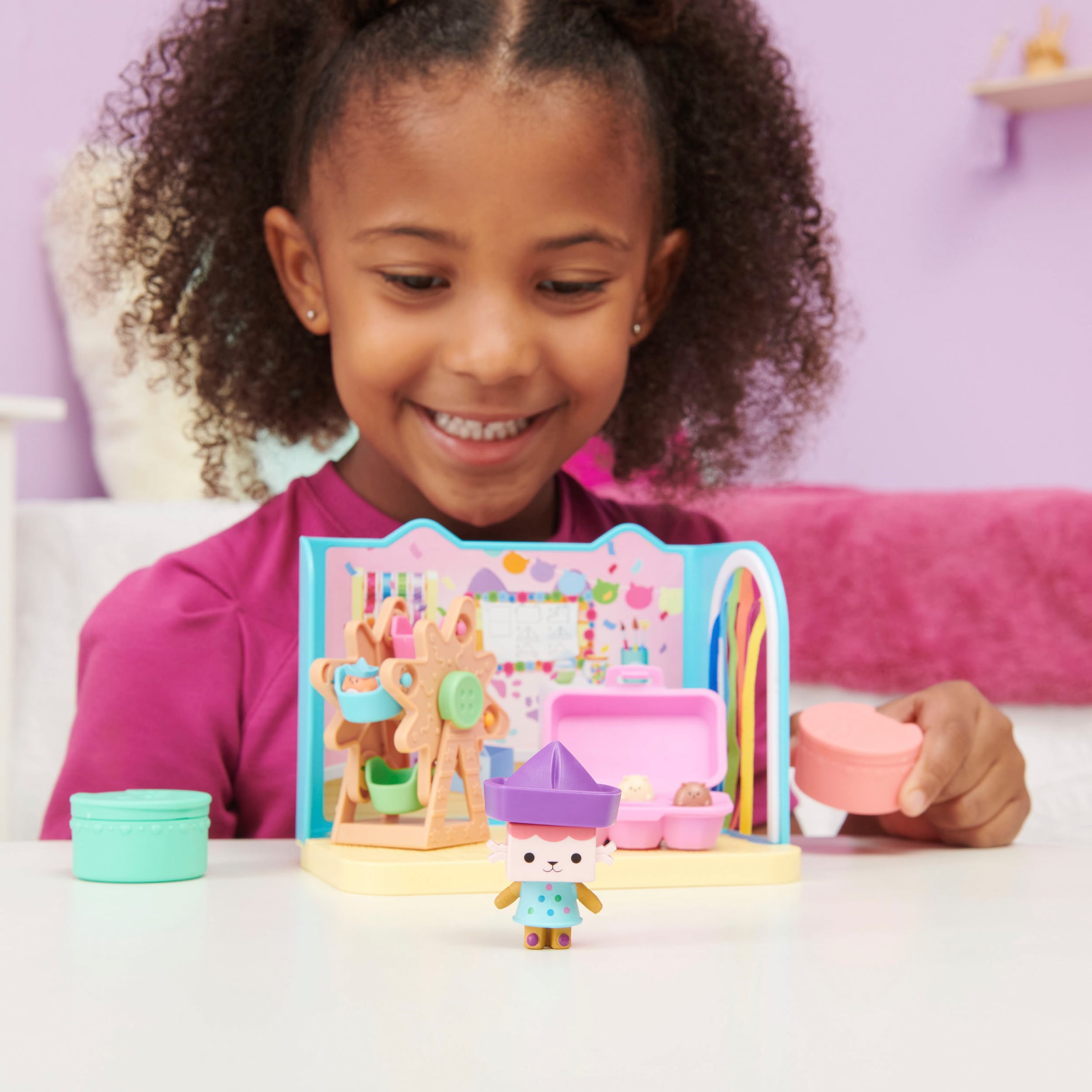 Spin Master Spielwelt »Gabby's Dollhouse – Deluxe Room – Baby Box' Bastelzimmer«