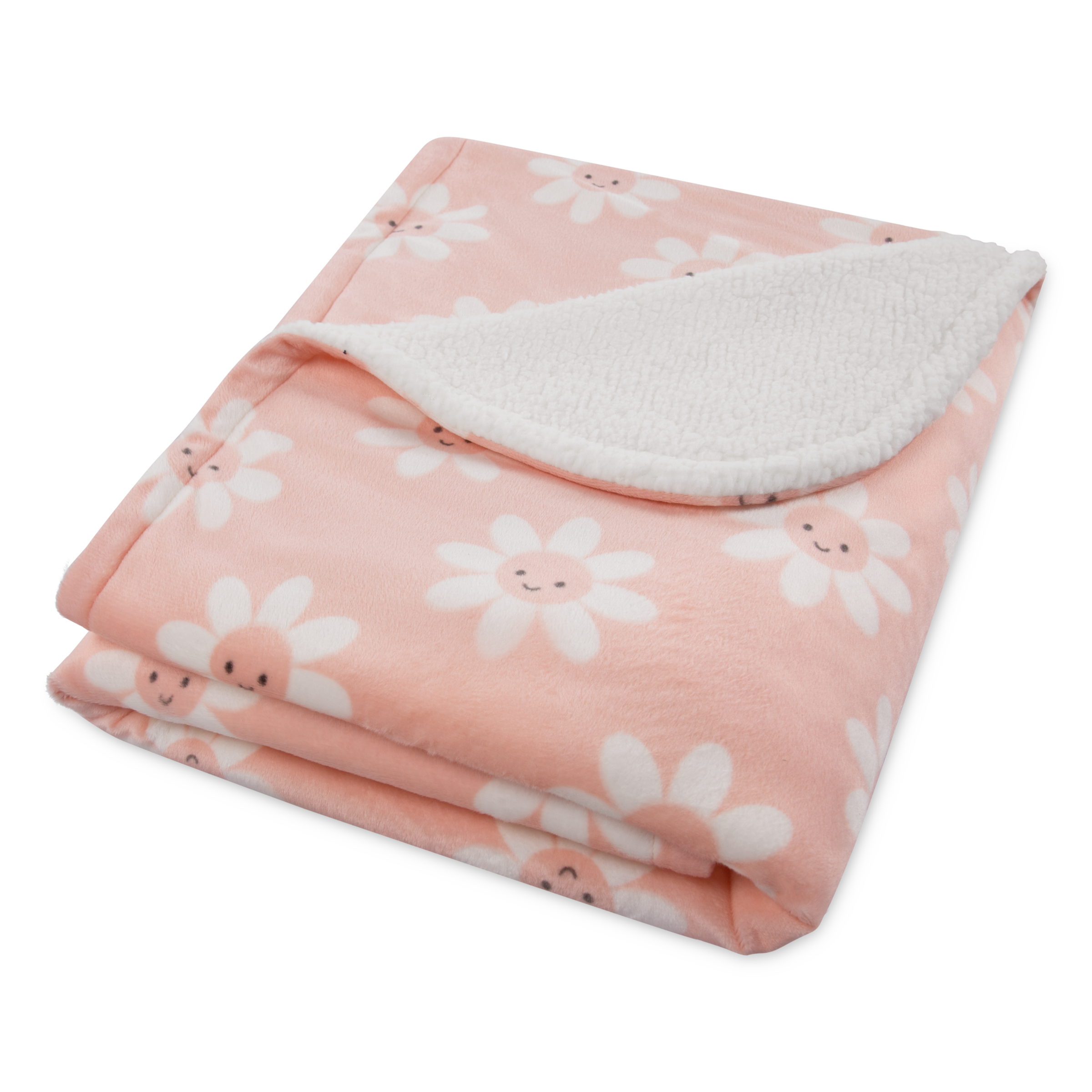 HUGGIES babywear Babydecke »HGHG PLUSH BLANKET«, supersoft, mit süßem Blumenmotiv