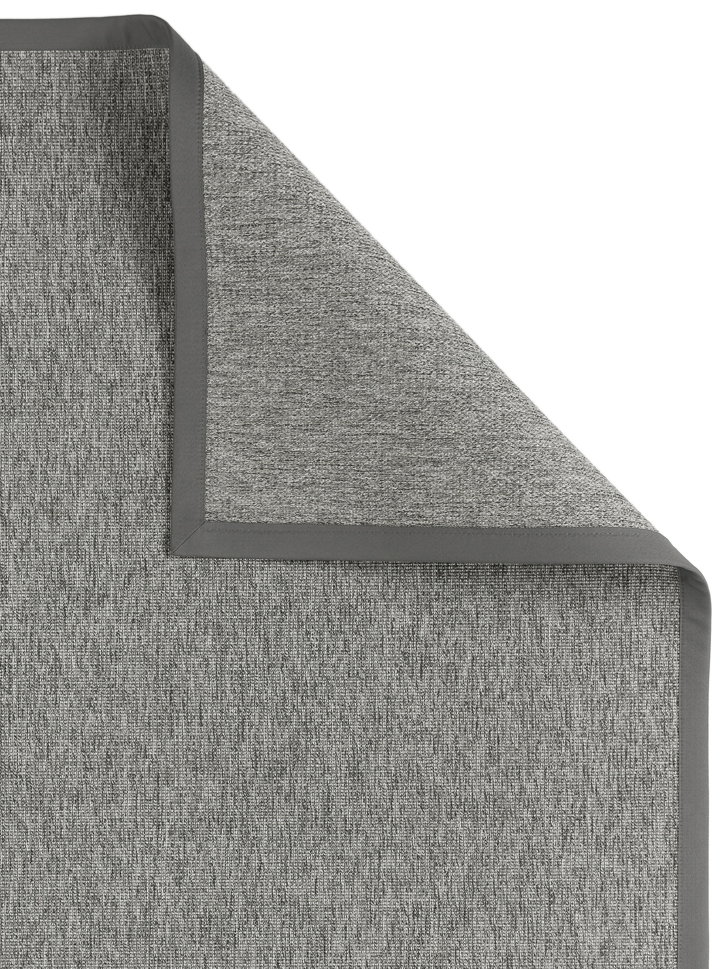 Dekowe Teppich »Basic S2 Bouclé« rechteckig 10 mm Höhe meliert, Sisaloptik, mit Bordüre, In- und Outdoor geeignet