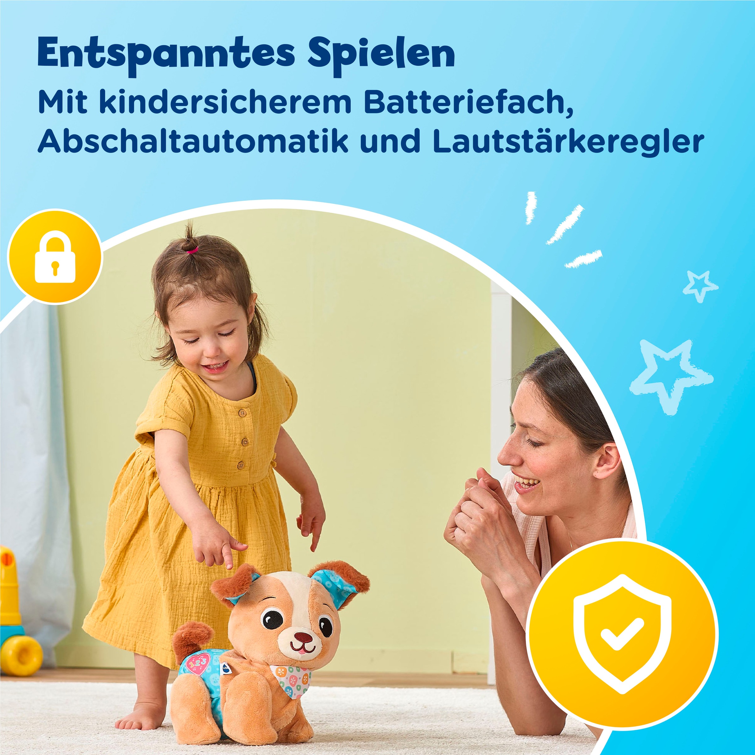 Vtech® Plüschfigur »Krabbel-mit-mir-Hündchen«