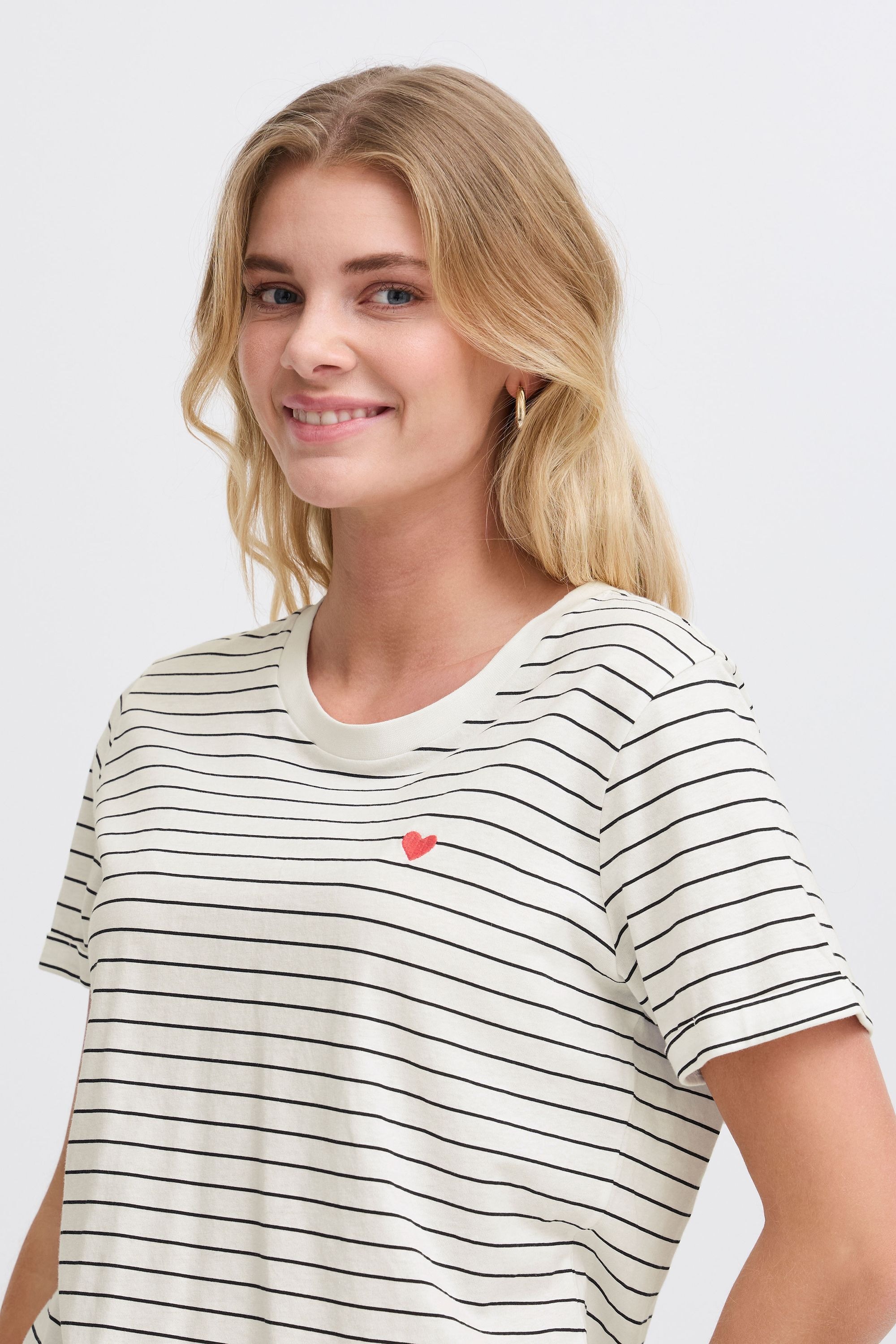 fransa Rundhalsshirt »Rundhalsshirt FRAMORA«
