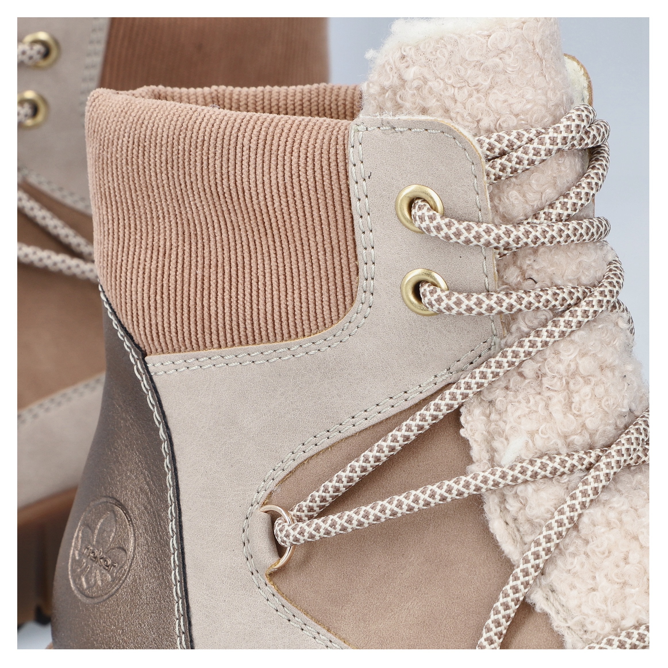 Rieker Winterboots  Schnürboots, Plateauboots, mit Warmfutter