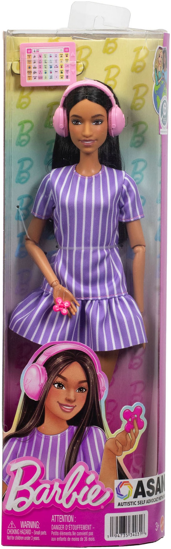 Barbie Anziehpuppe »Fashionista Puppe mit Autismus«