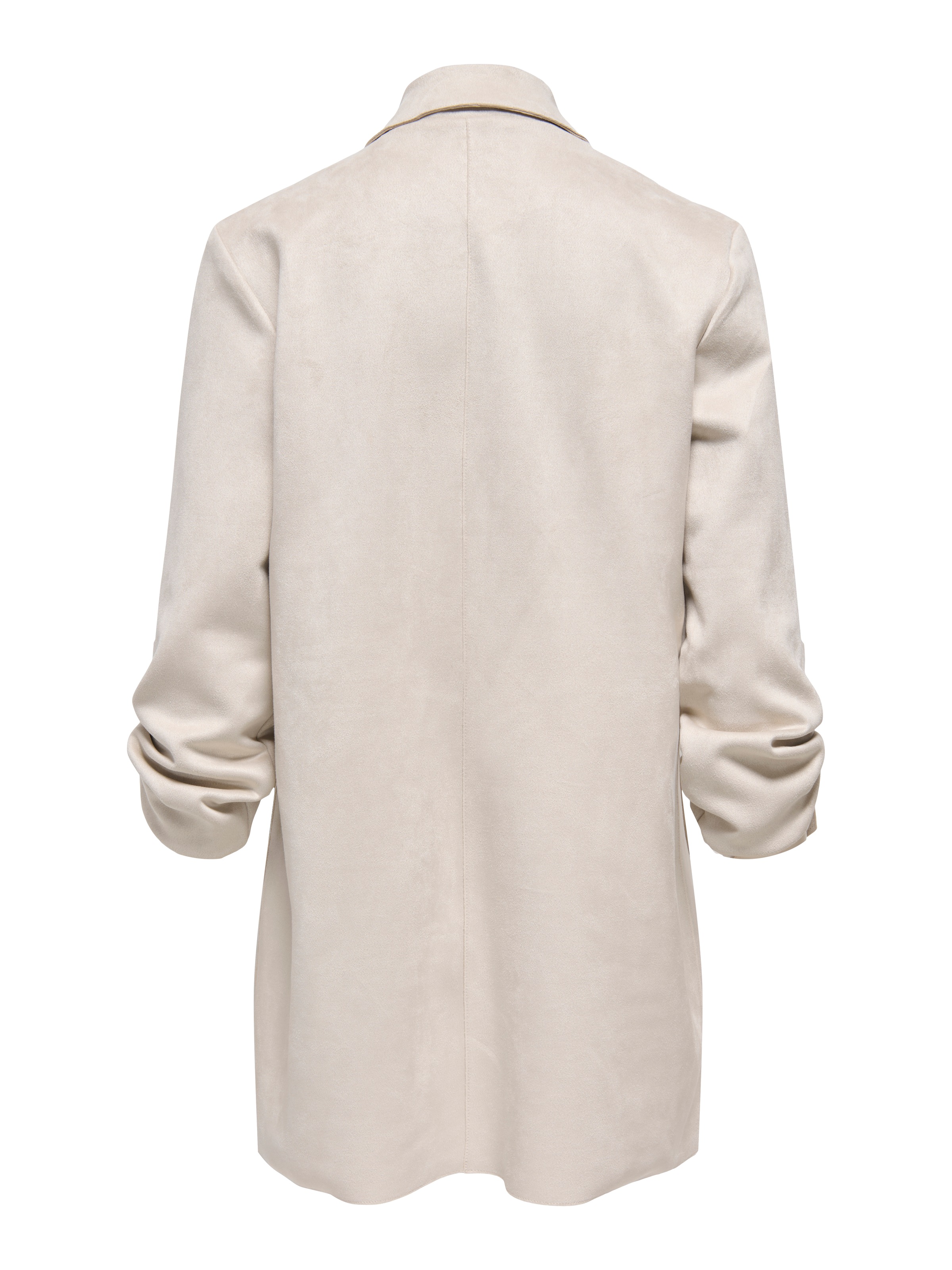 ONLY Langjacke »ONLJOLINE FAUX SUEDE COAT LIFE CC OTW« mit Reverskragen, weiches Wildlederimitat